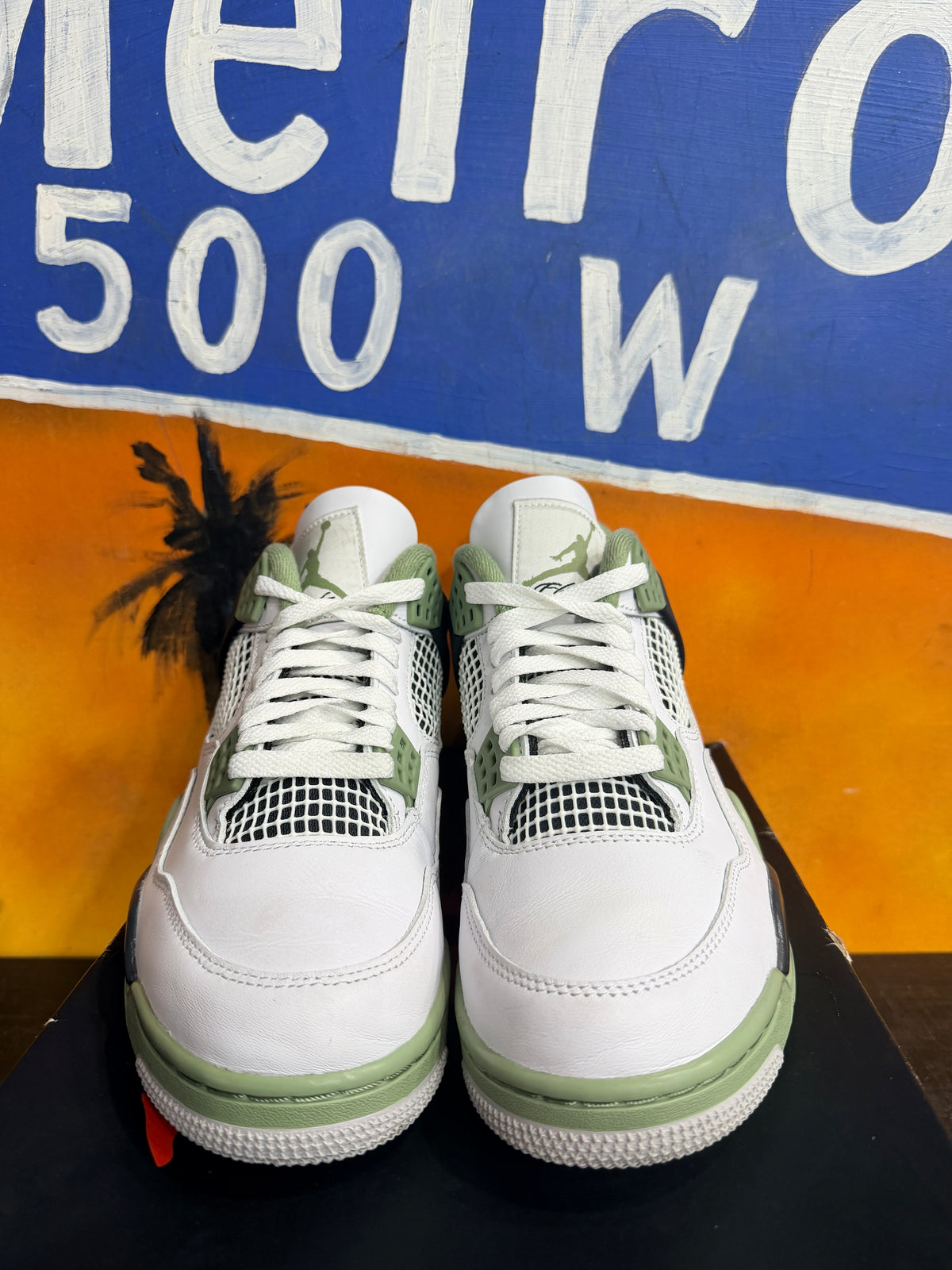 Jordan 4 Retro Seafoam (Women's)