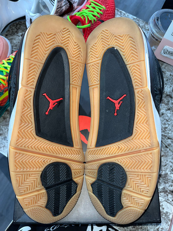 Jordan 4 Retro Laser Black Gum