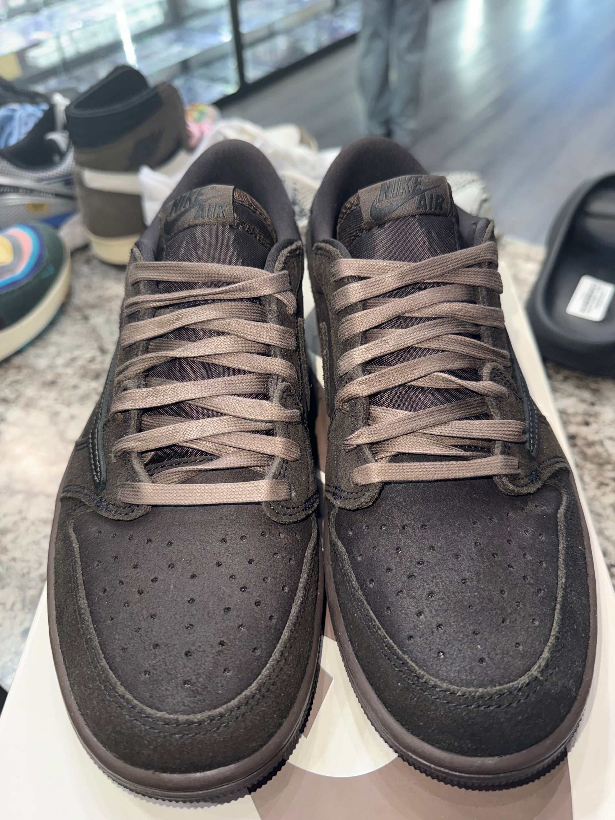 Jordan 1 Retro Low OG SP Travis Scott Velvet Brown
