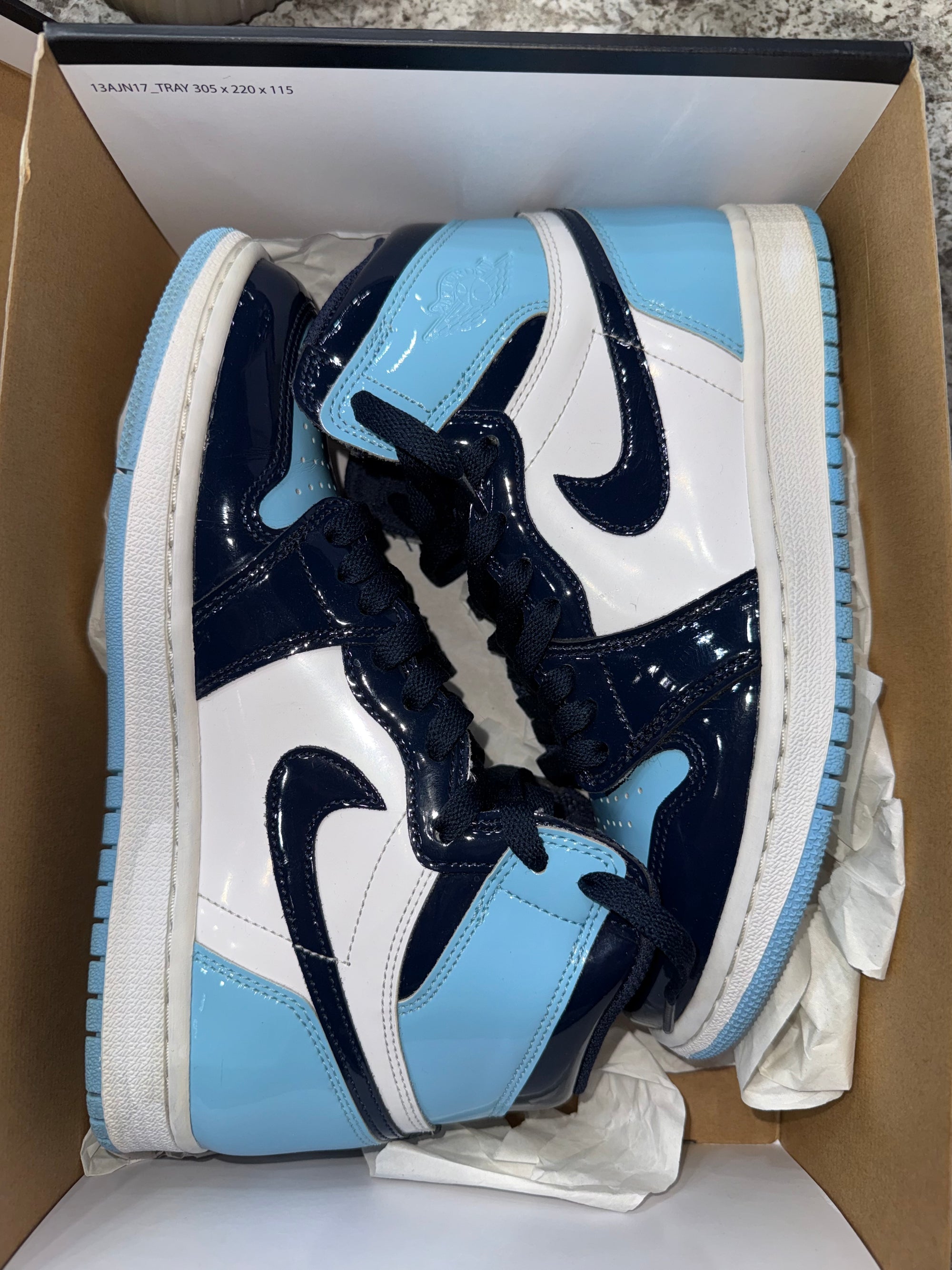 Jordan 1 Retro High UNC Patent (Women's)