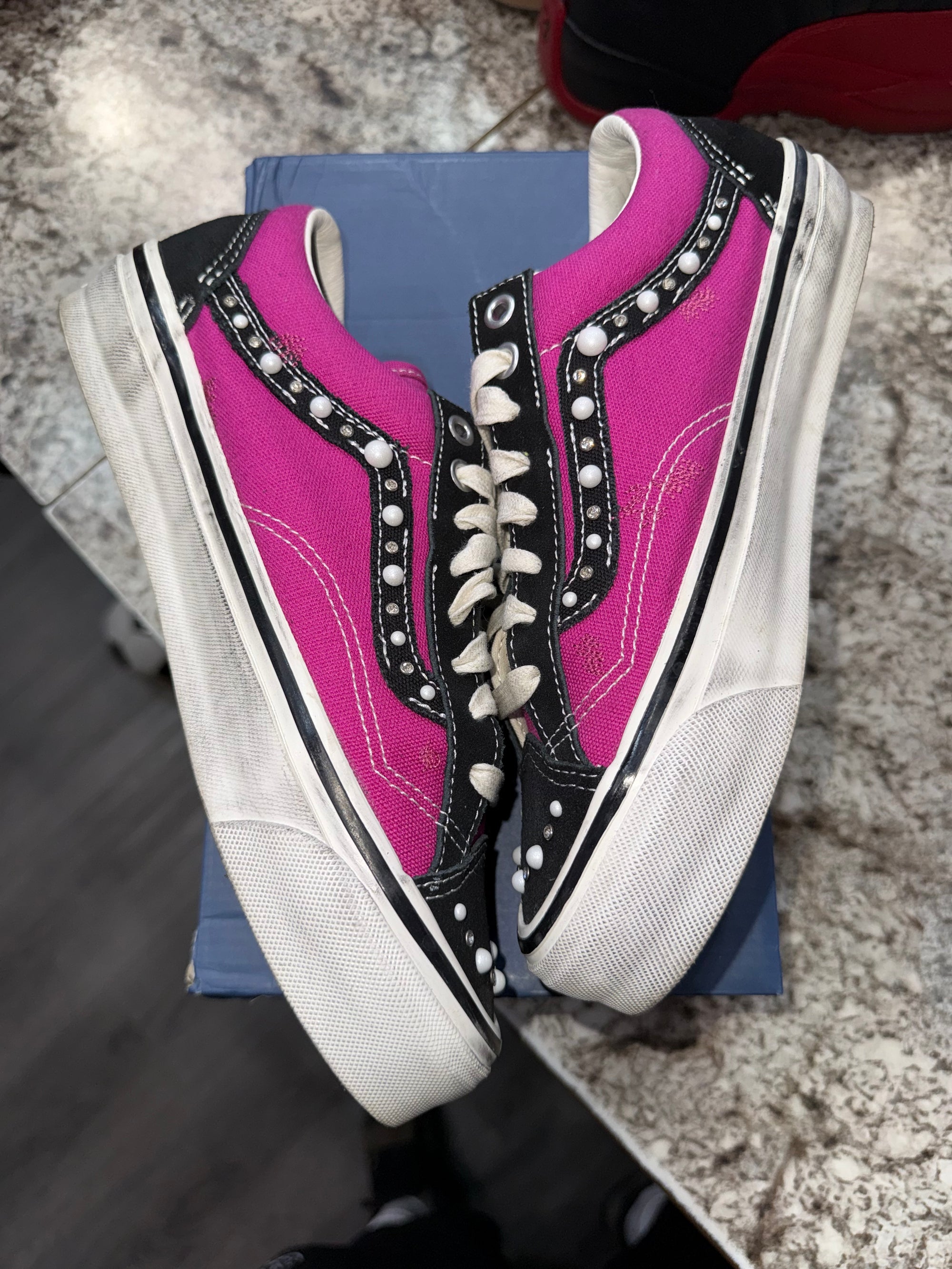 Vans OTW Old Skool 36 Pearlized Pack Pink Black