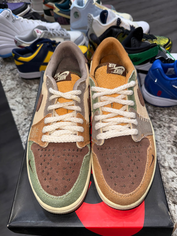 Jordan 1 Retro Low OG Zion Williamson Voodoo (DAMAGED BOX)