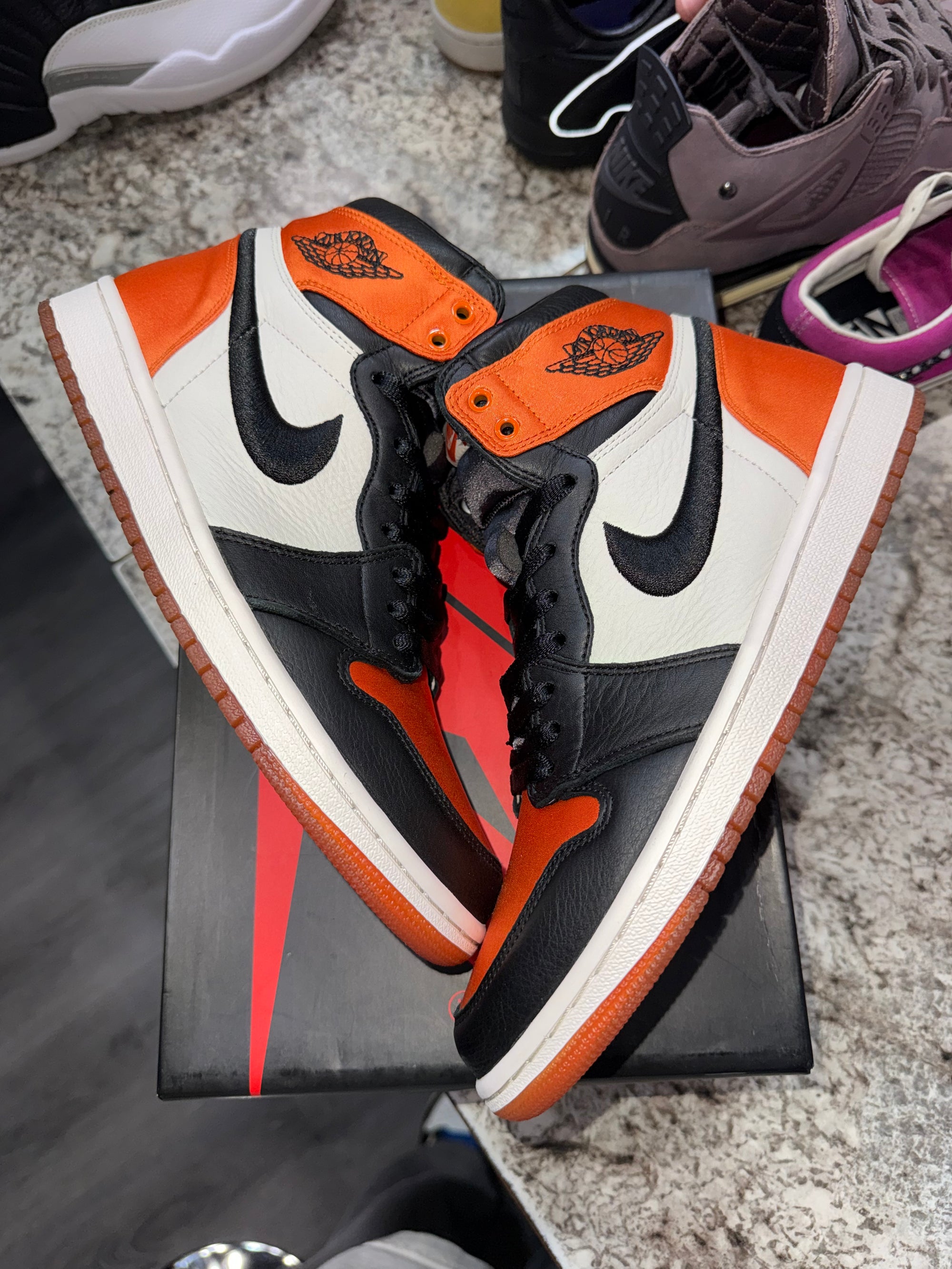 Jordan 1 Retro High OG Satin Shattered Backboard (Women's)