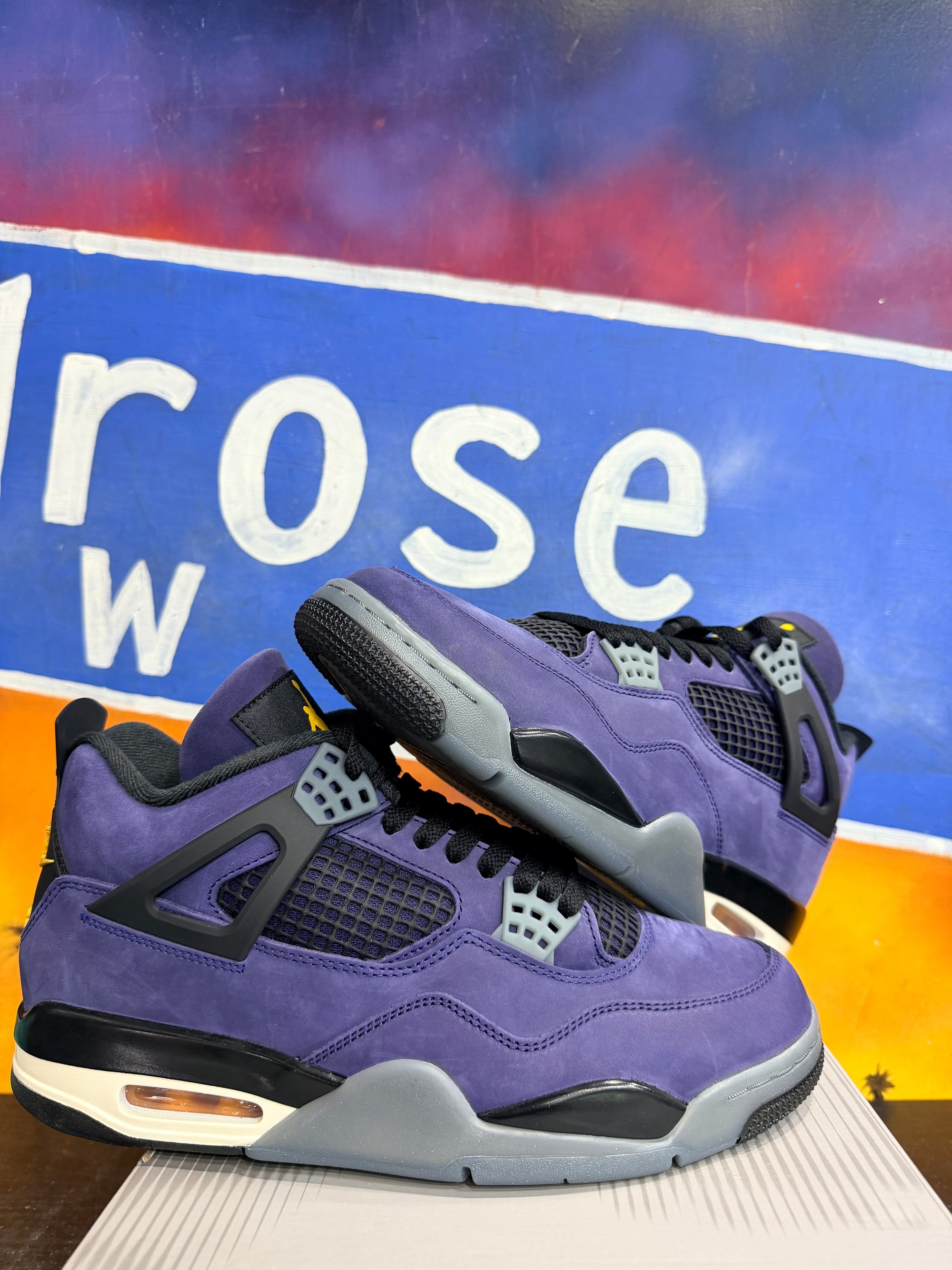 Jordan 4 Retro Lakers