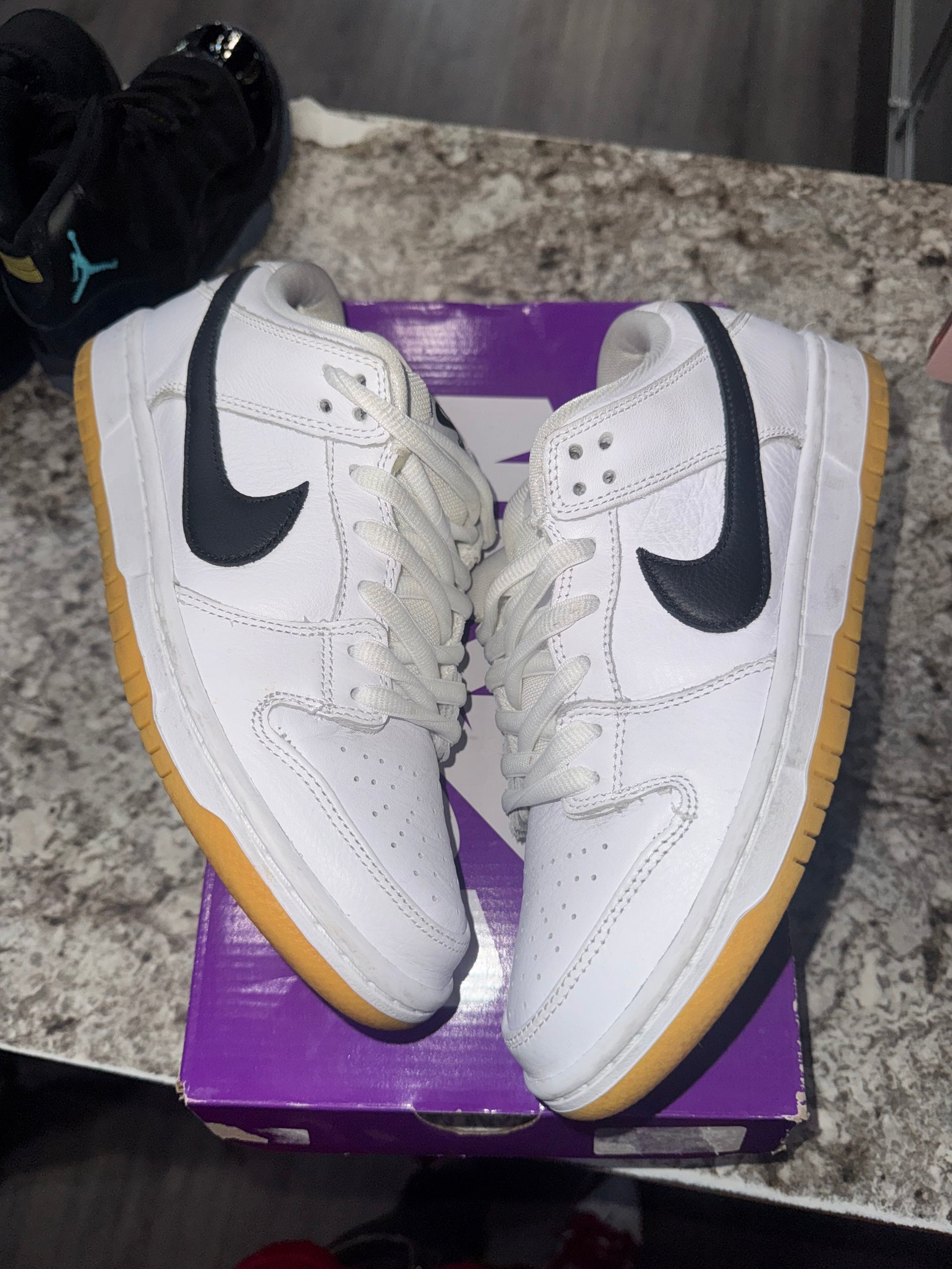 Nike SB Dunk Low Pro White Gum