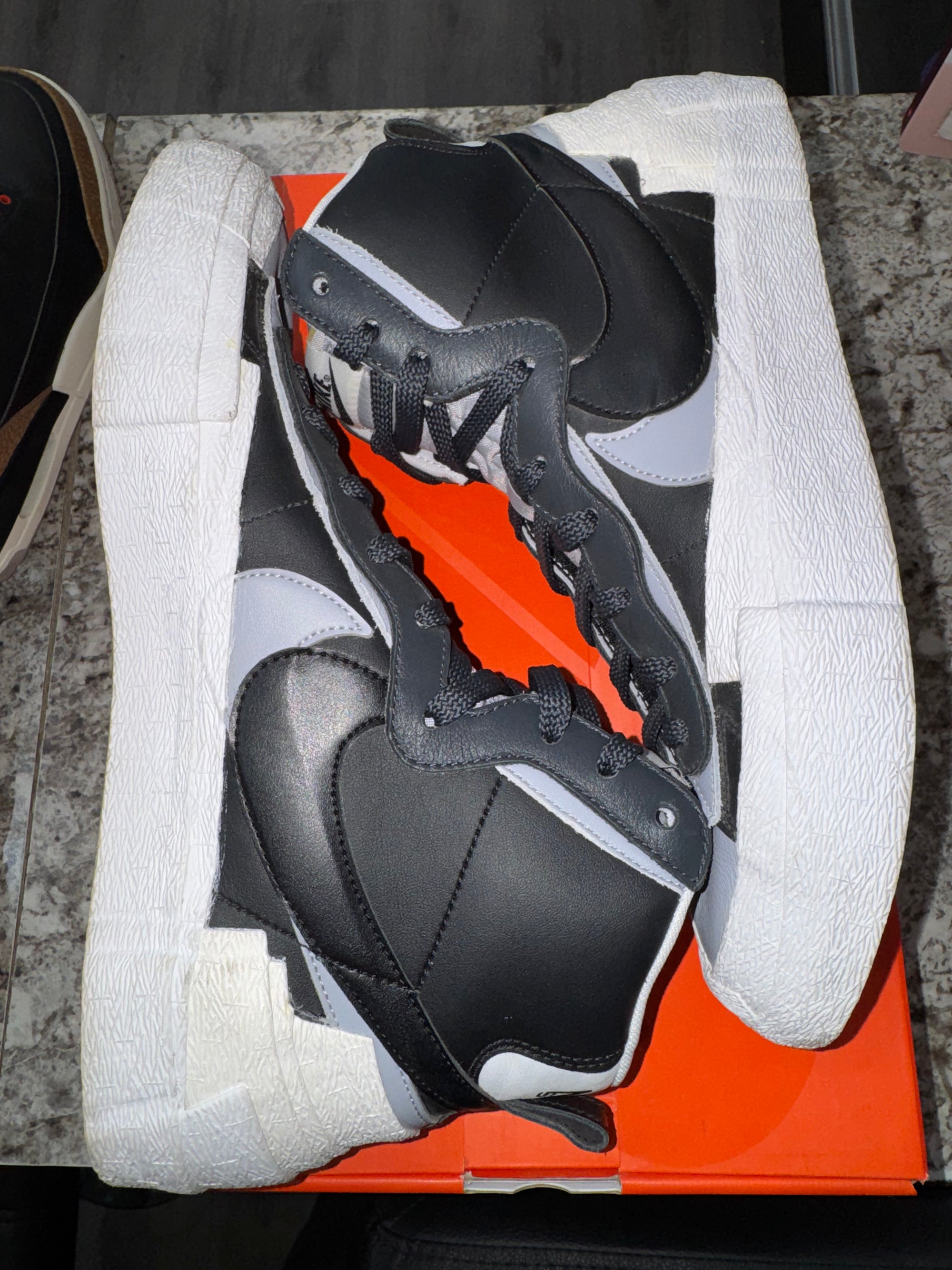 Nike Blazer Mid sacai Black Grey
