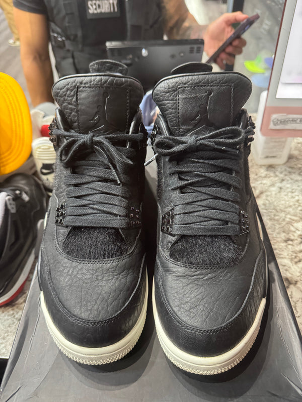 Jordan 4 Retro Pony Hair Black