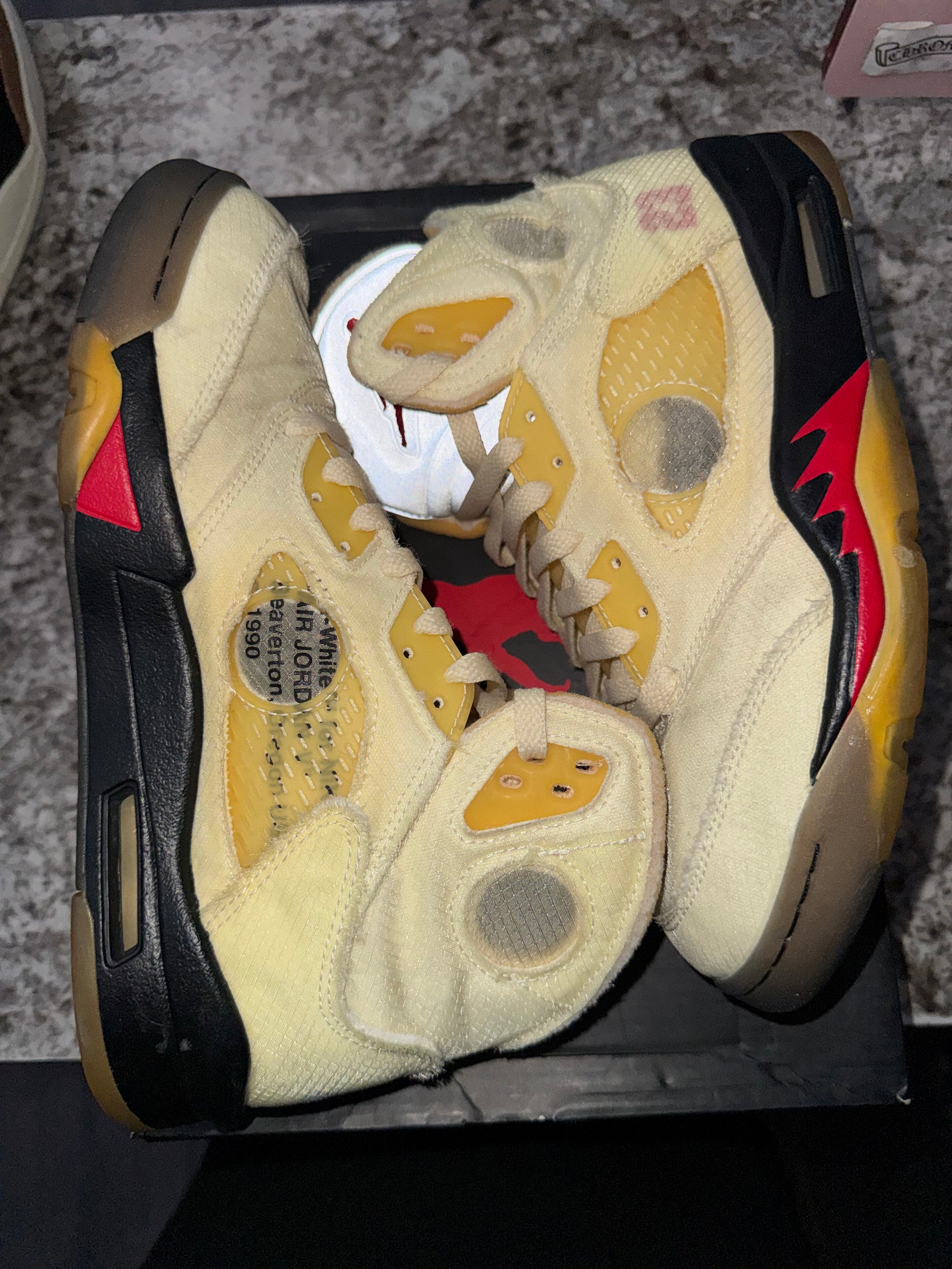 Jordan 5 Retro Off-White Sail