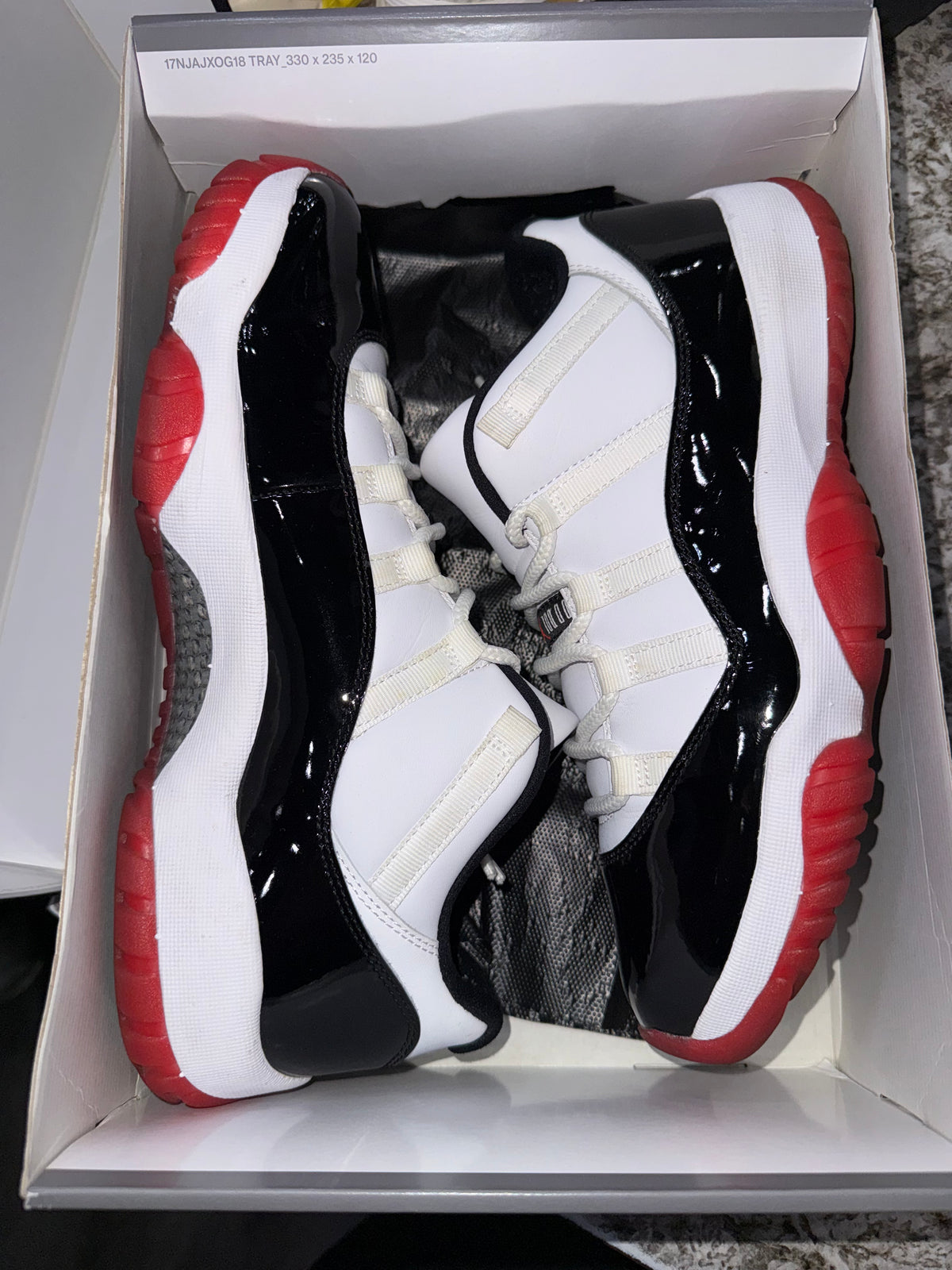 Jordan 11 Retro Low Concord Bred