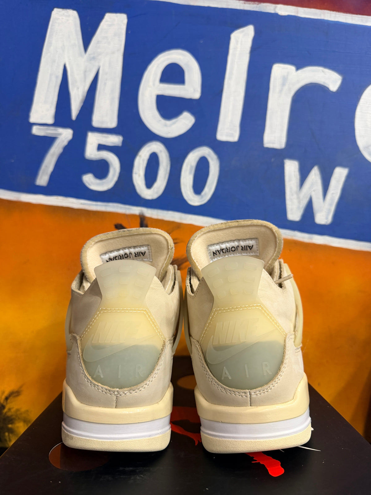 Jordan 4 Retro Off-White Sail (Women's)