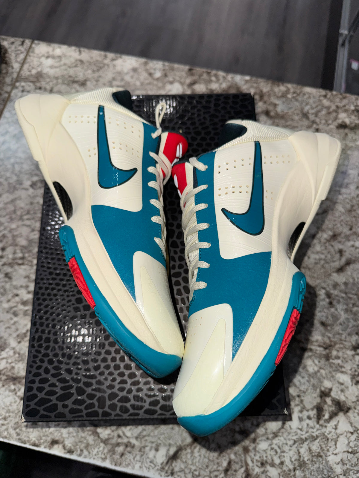 Nike Kobe 5 Protro Caitlin Clark Coconut Milk Spruce
