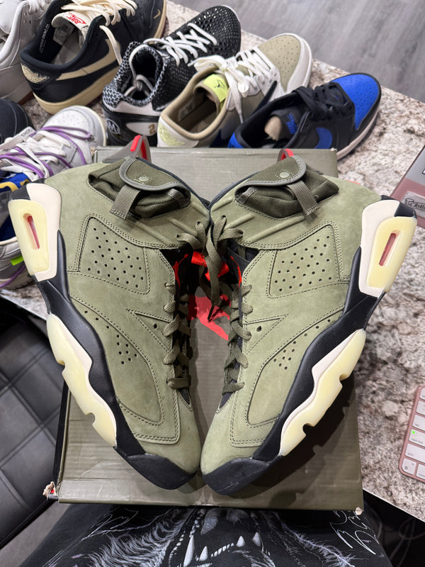 Jordan 6 Retro Travis Scott (DAMAGED BOX)