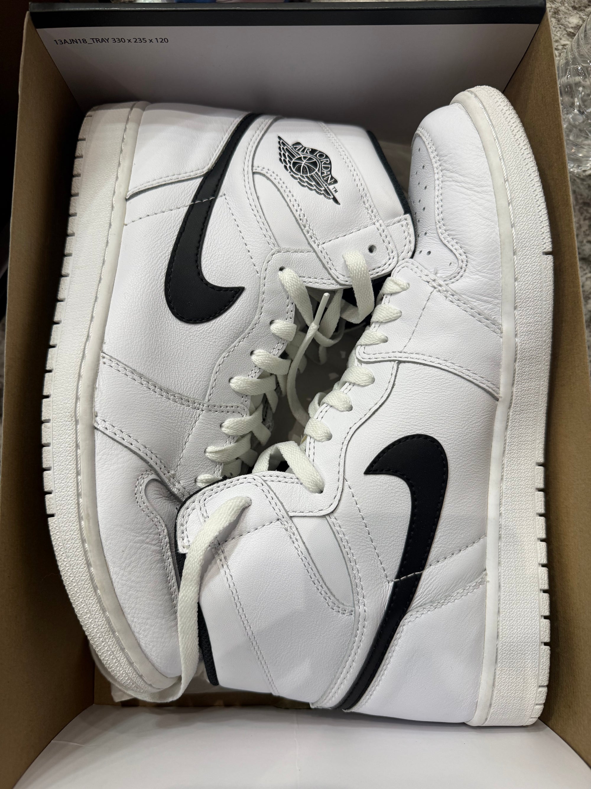 Jordan 1 Retro Yin Yang White