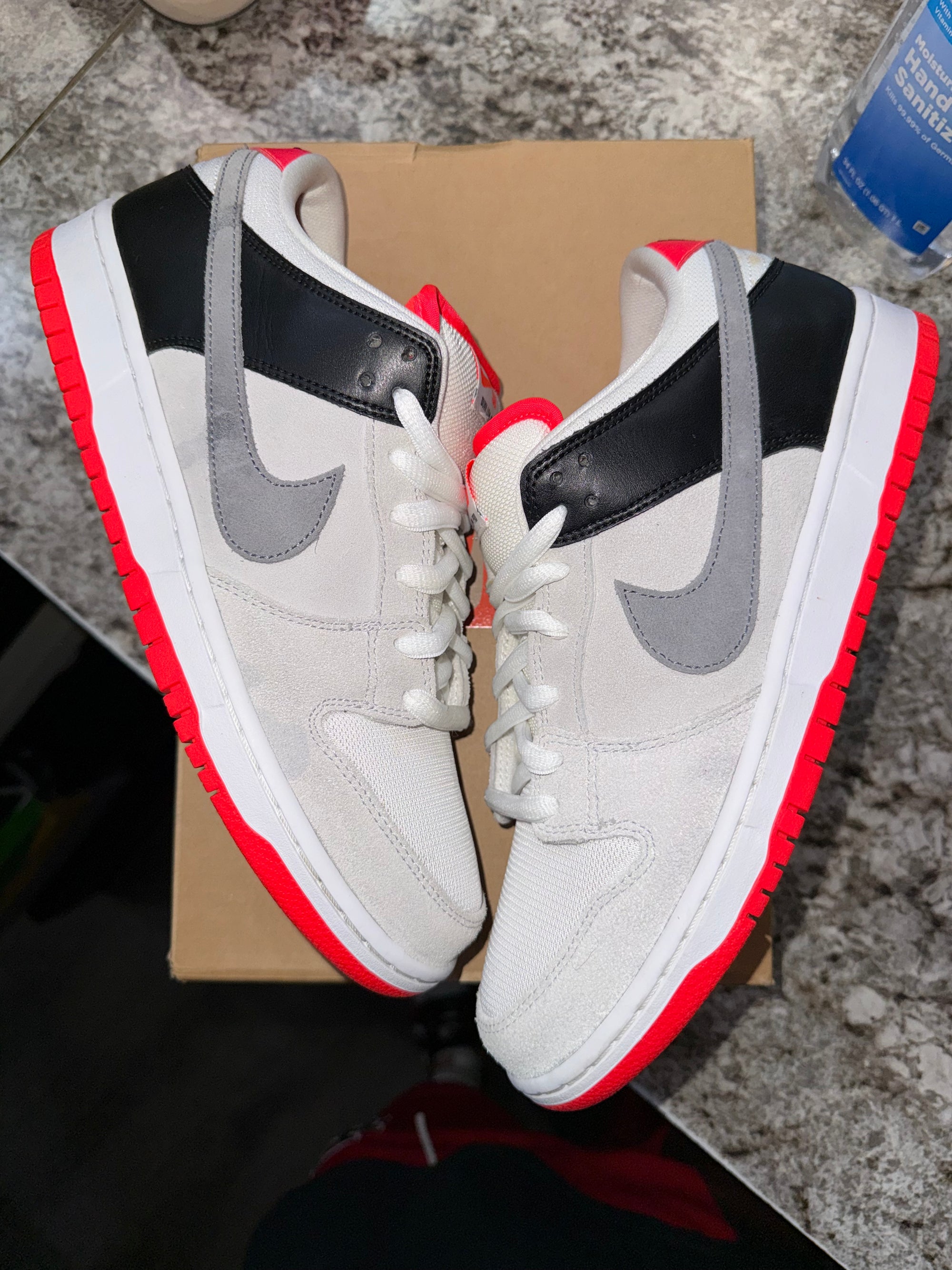 Nike SB Dunk Low Infrared Orange Label