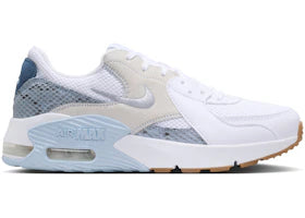 Nike Air Max Excee Premium White Hydrogen Blue Snakeskin (Women's)