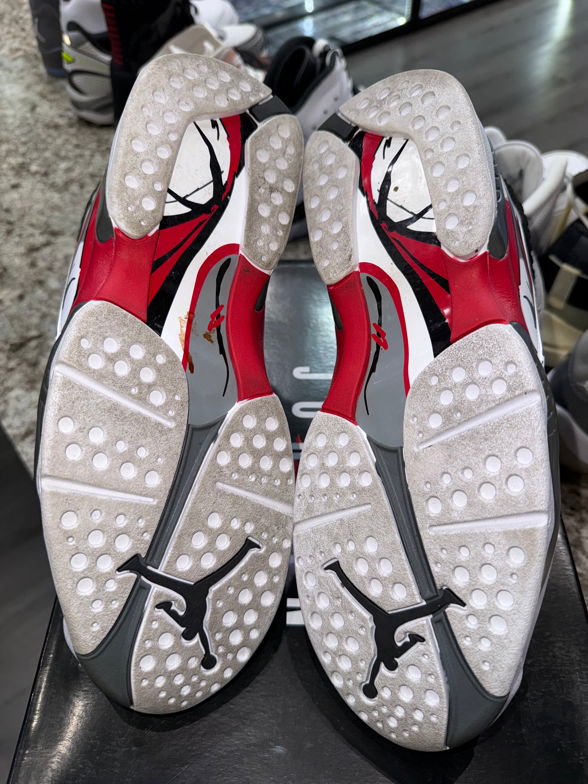 Jordan 8 Retro White True Red (2025)