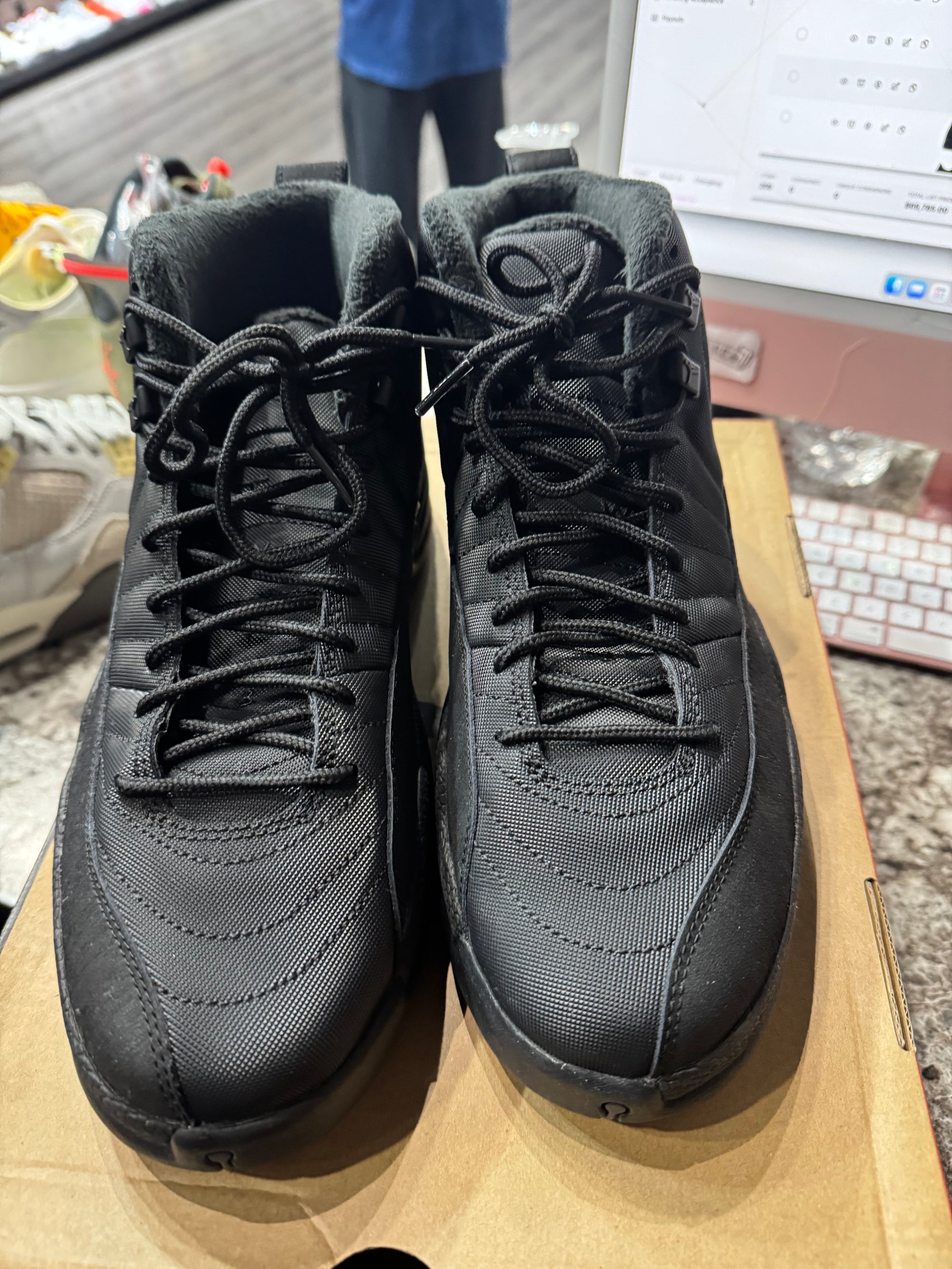 Jordan 12 Retro Winter Black