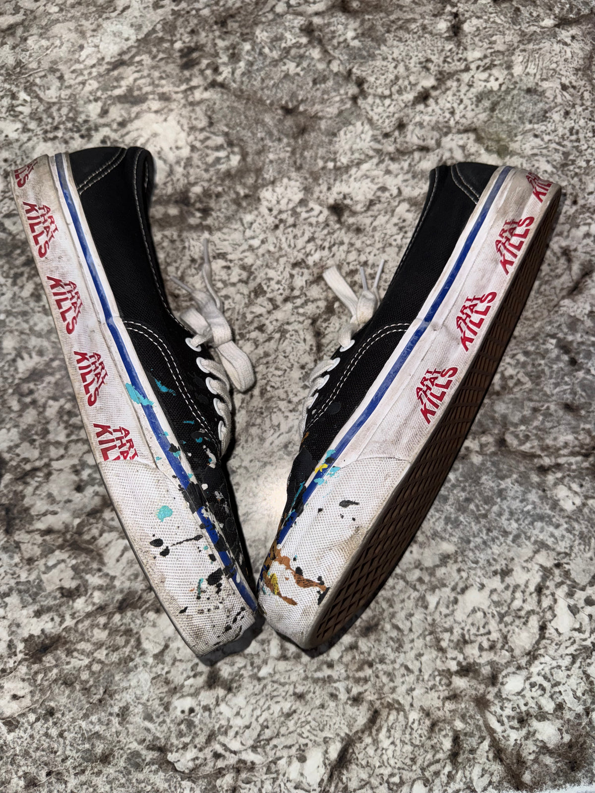 Vans Authentic Reissue 44 Gallery Dept. Art That Kills Black