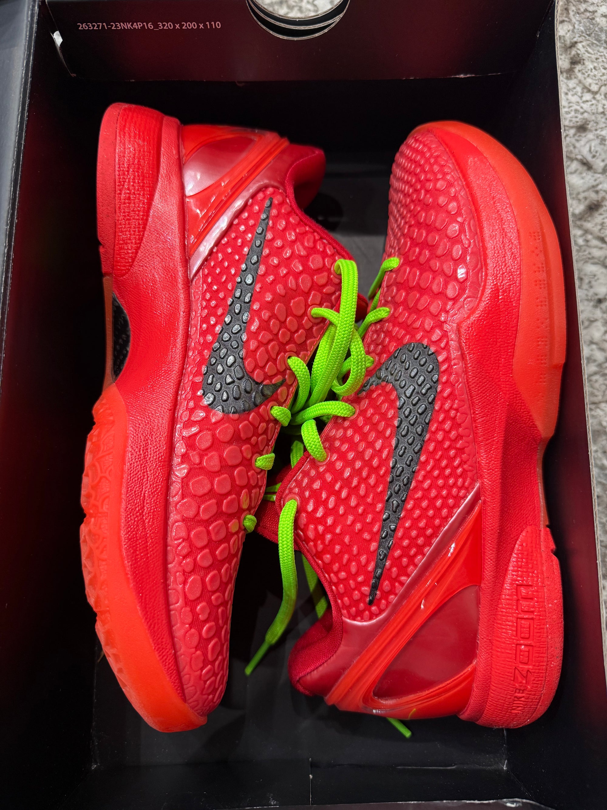 Nike Kobe 6 Protro Reverse Grinch