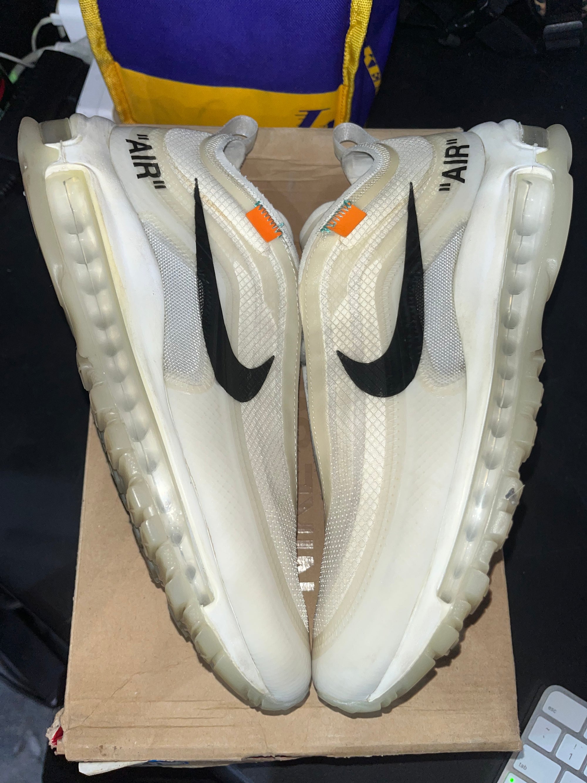 Nike Air Max 97 Off-White (YELLOWING) (DAMAGED BOX)