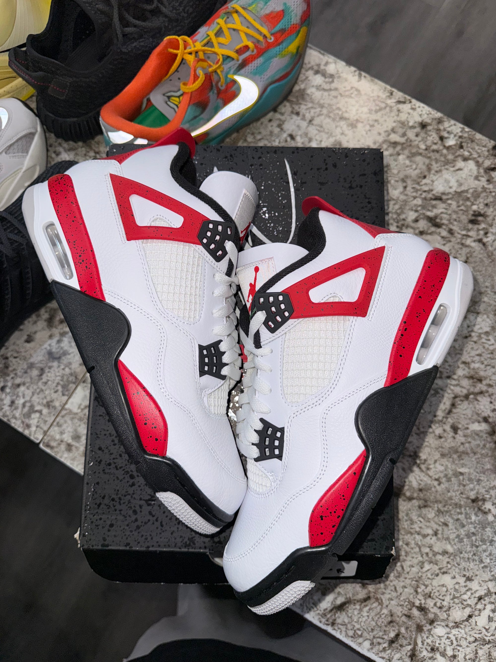 Jordan 4 Retro Red Cement