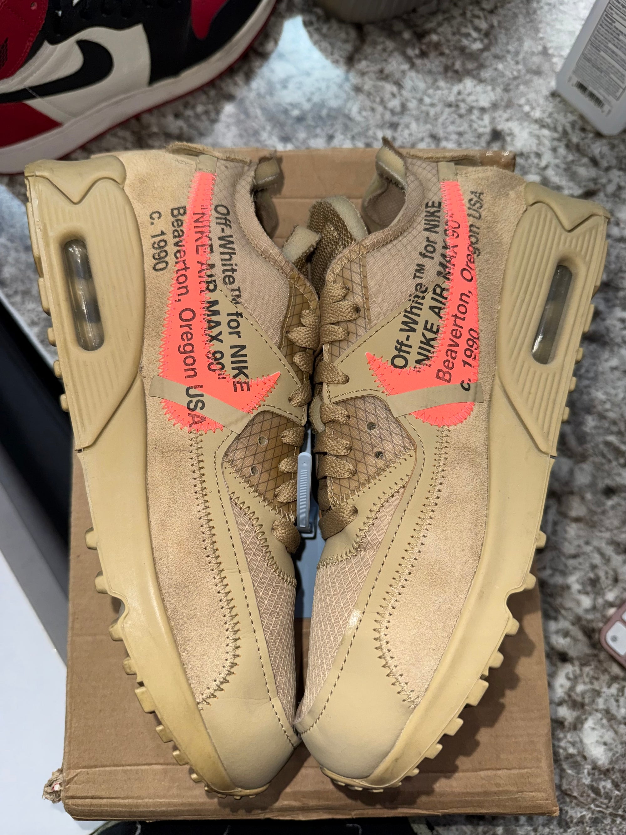 Nike Air Max 90 Off-White Desert Ore