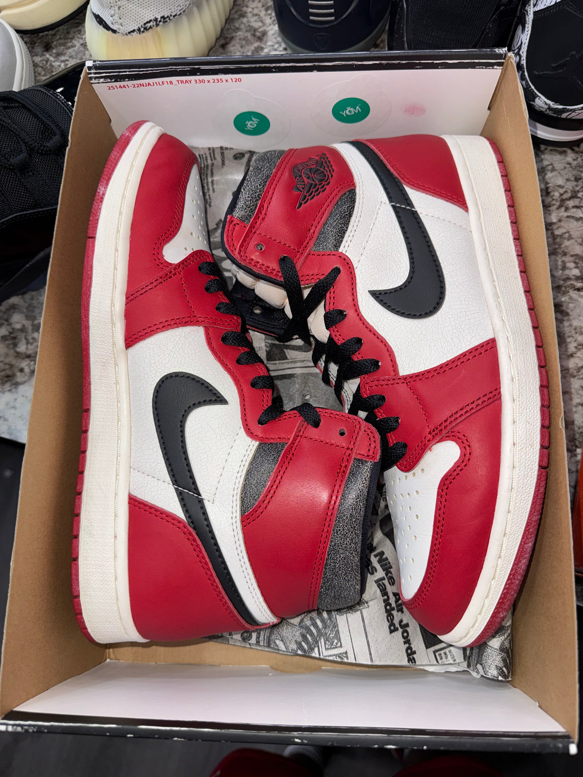 Jordan 1 Retro High OG Chicago Lost and Found