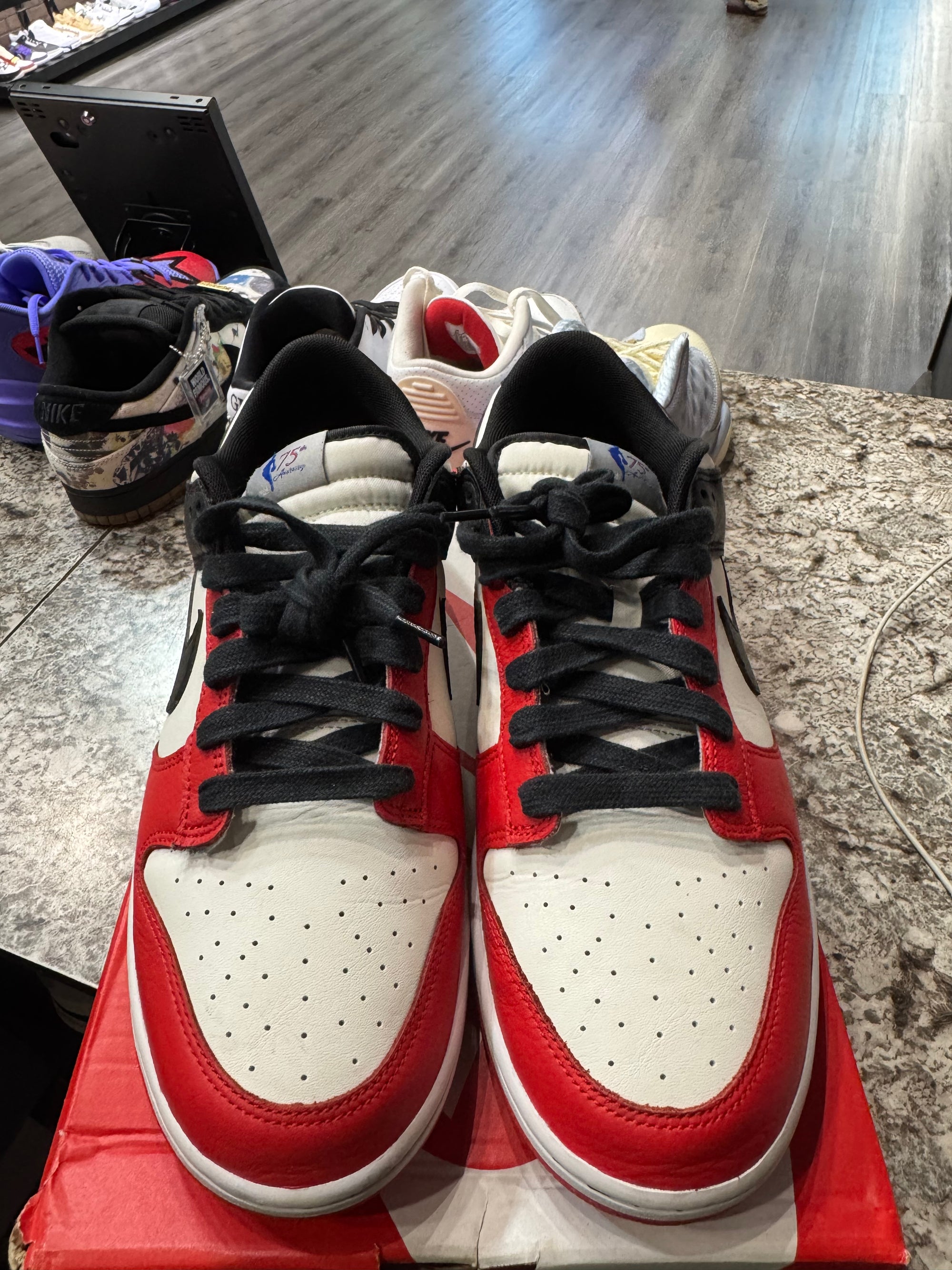 Nike Dunk Low EMB NBA 75th Anniversary Chicago