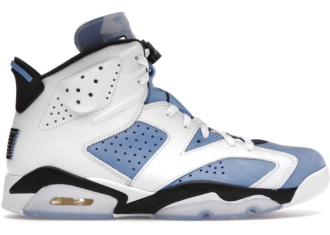 Jordan 6 Retro UNC White (DAMAGED BOX)