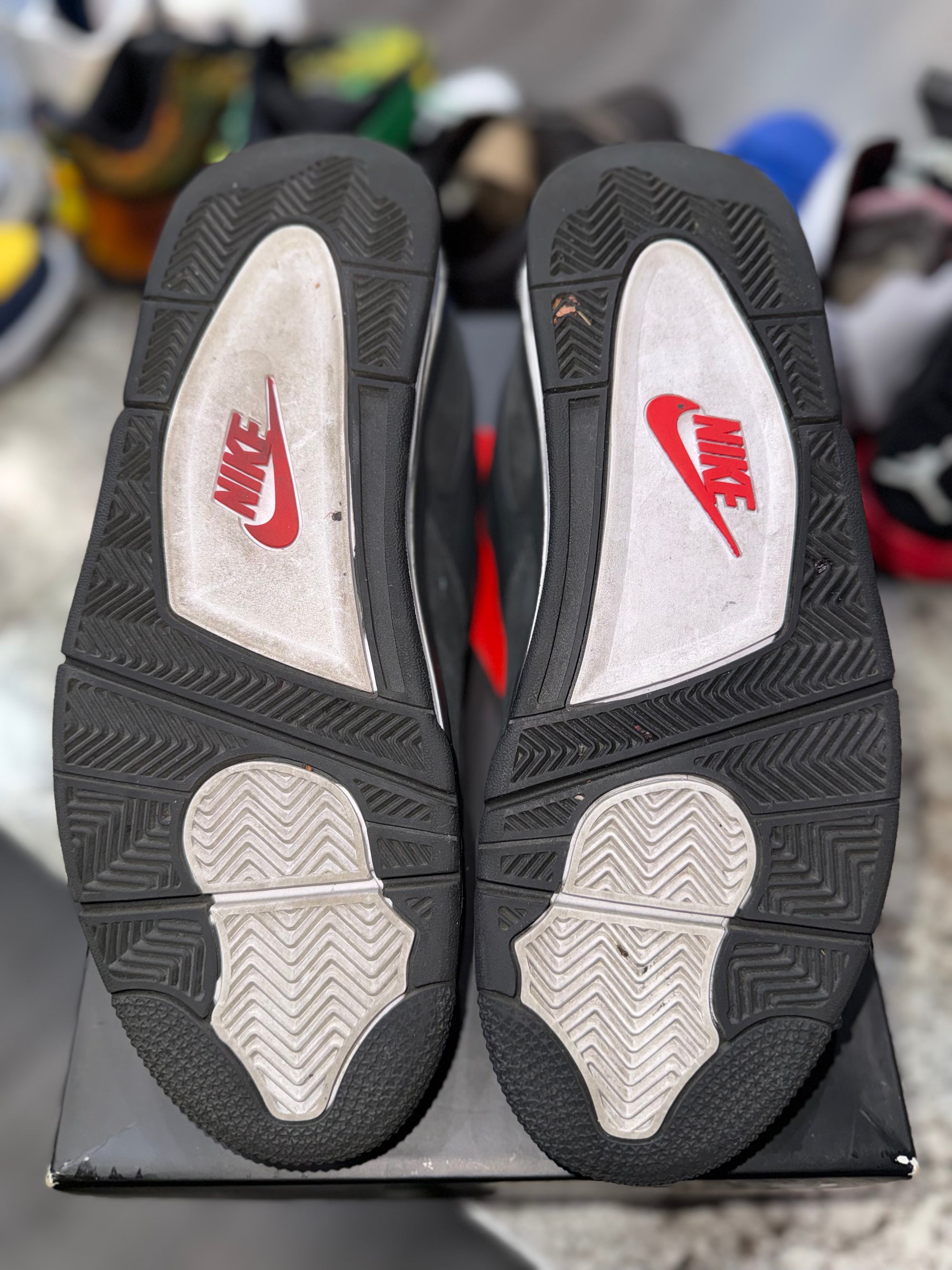 Jordan 4 RM SP Nigel Sylvester Driveway Grey (DAMAGED BOX)