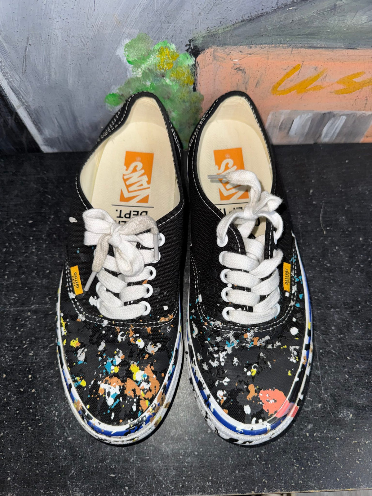 Vans Authentic Reissue 44 Gallery Dept. Art That Kills Black