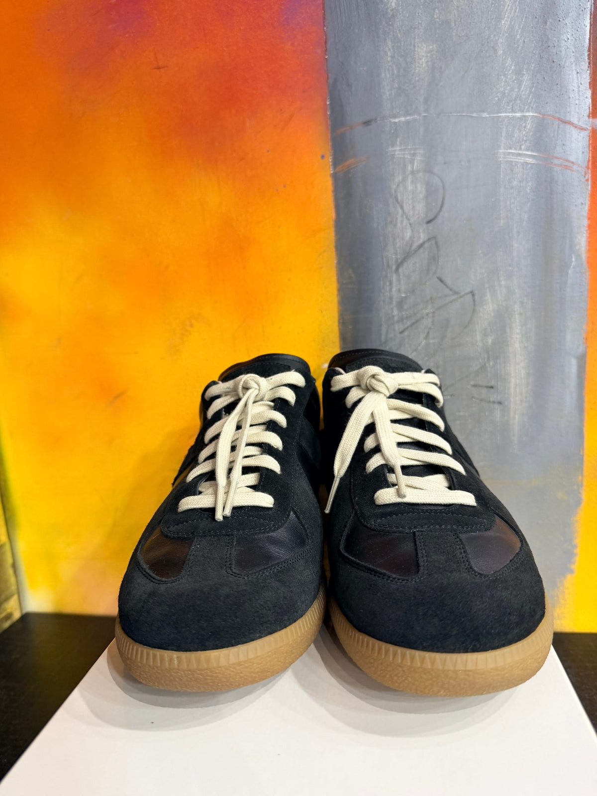 Maison Margiela Replica German Army Trainer (GATs) Black Gum