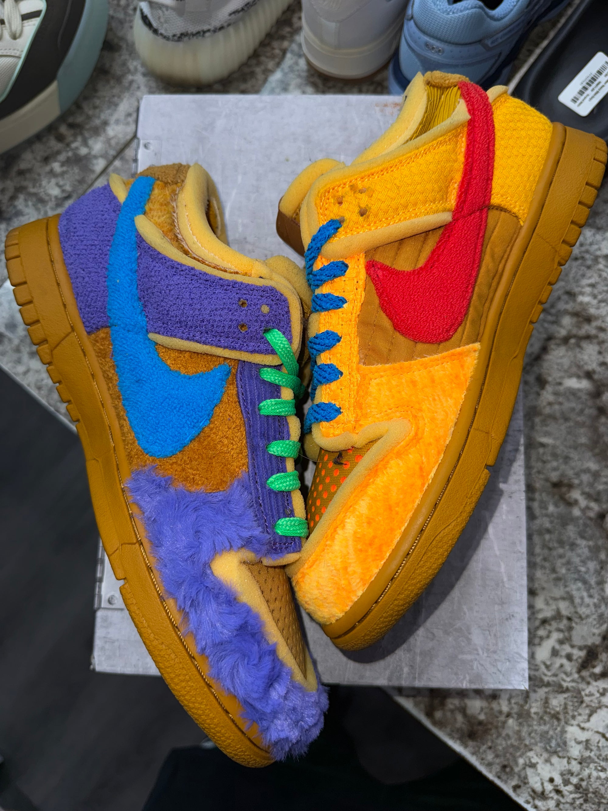 Nike Dunk Low Cactus Plant Flea Market Swamp Sponge Psychic Purple