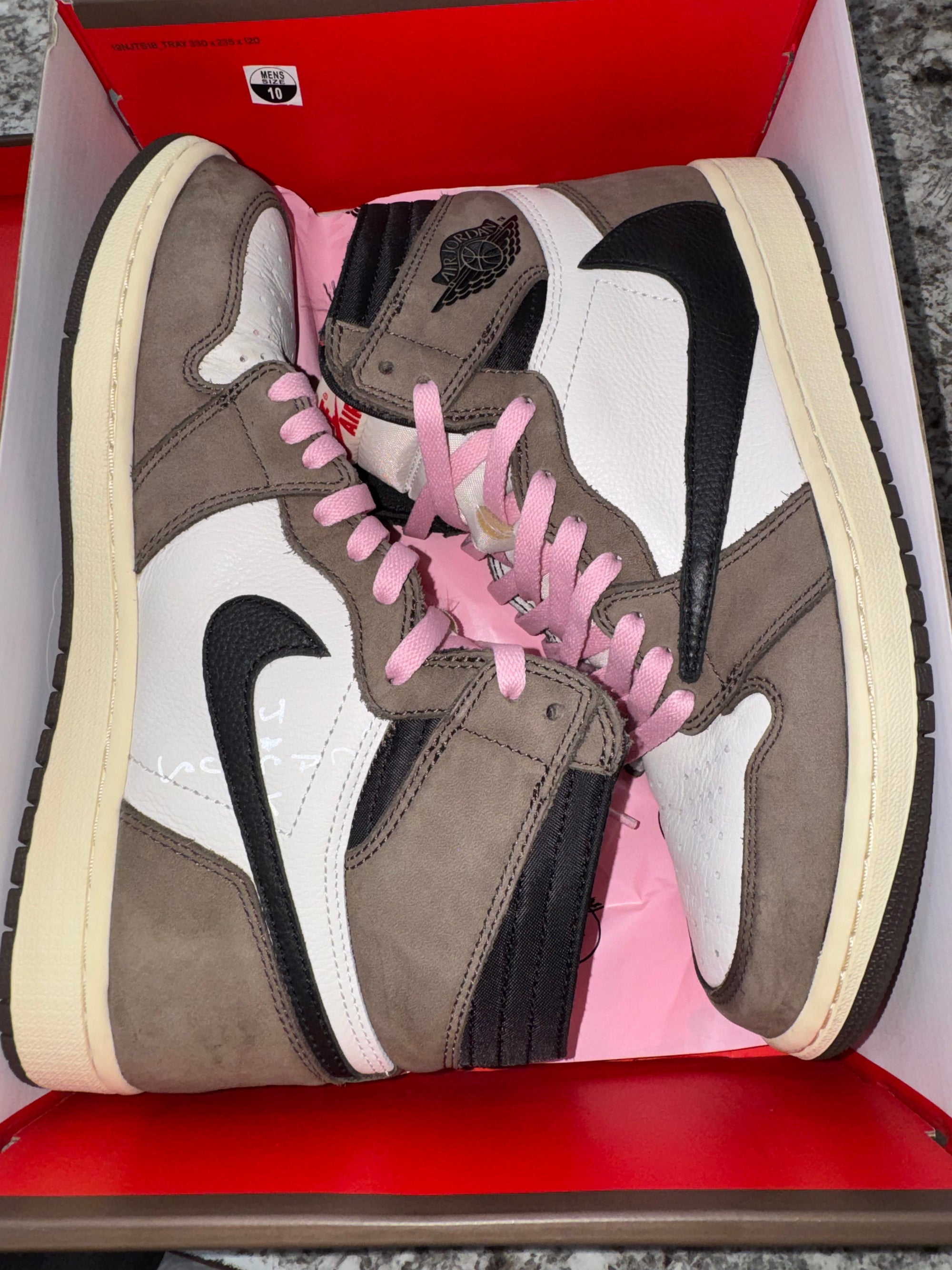 Jordan 1 Retro High OG SP Travis Scott Mocha