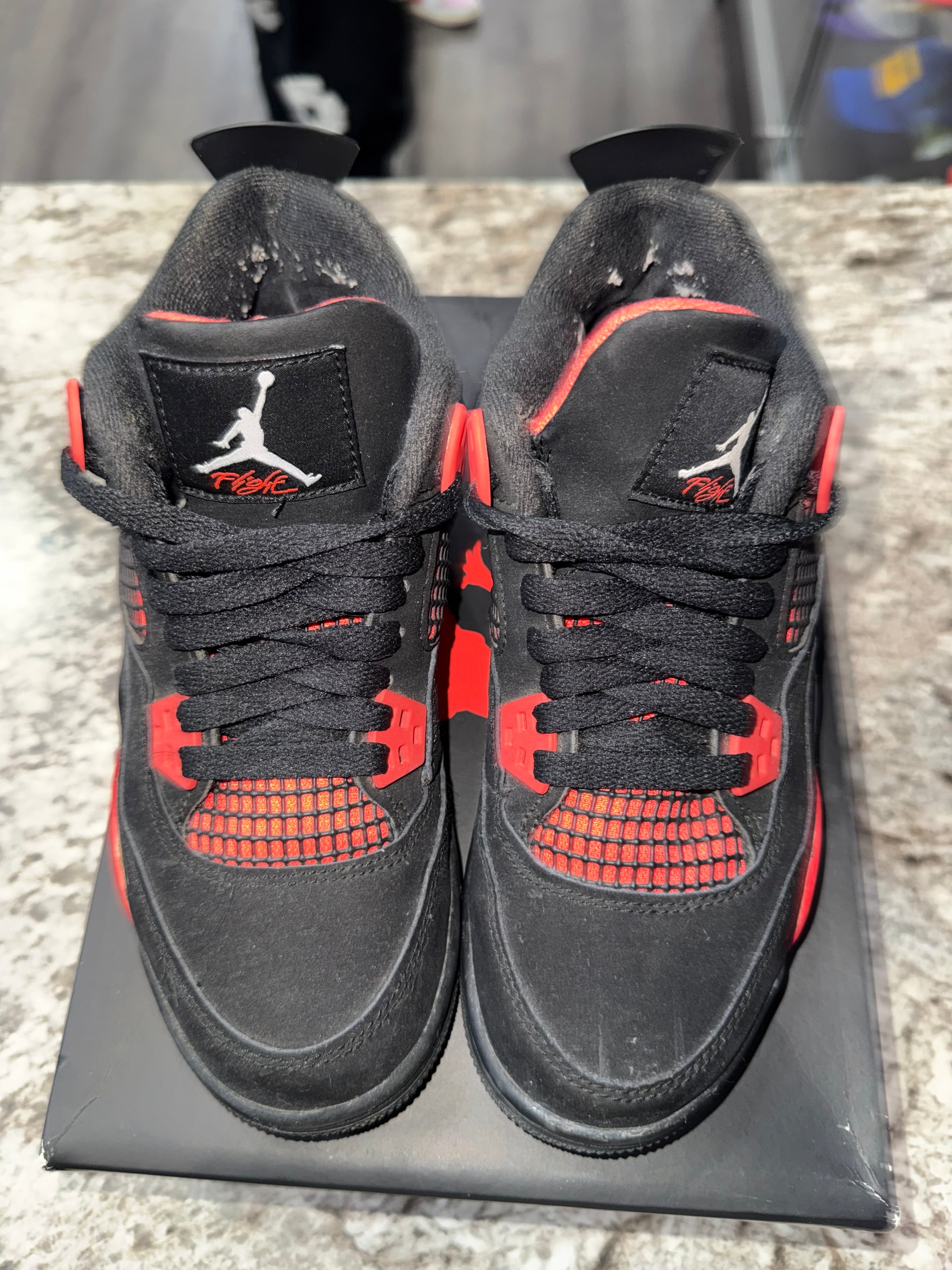 Jordan 4 Retro Red Thunder (GS)