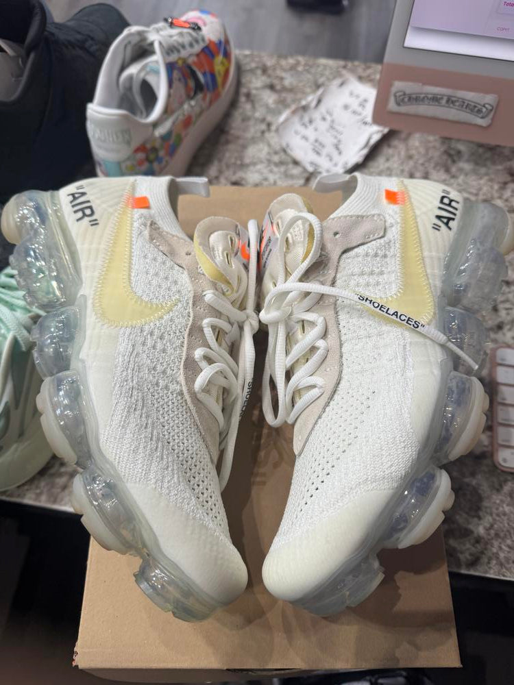 NIKE × OFF-WHITE AIR VAPORMAX FLYKNIT 箱有 STADIUM GOODS UNBOXING: Off-White x Nike Vapormax 2018