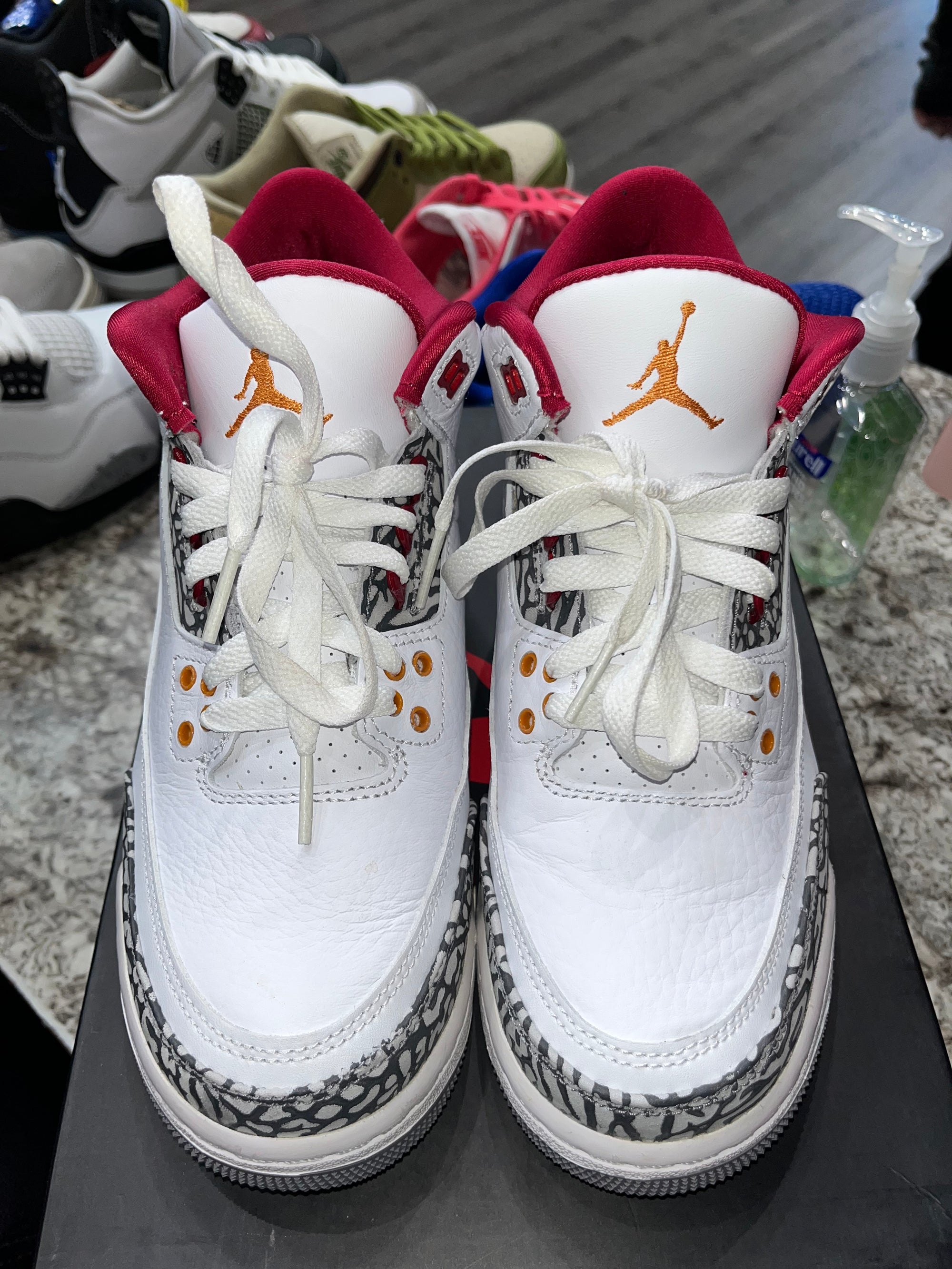 Jordan 3 Retro Cardinal (GS)