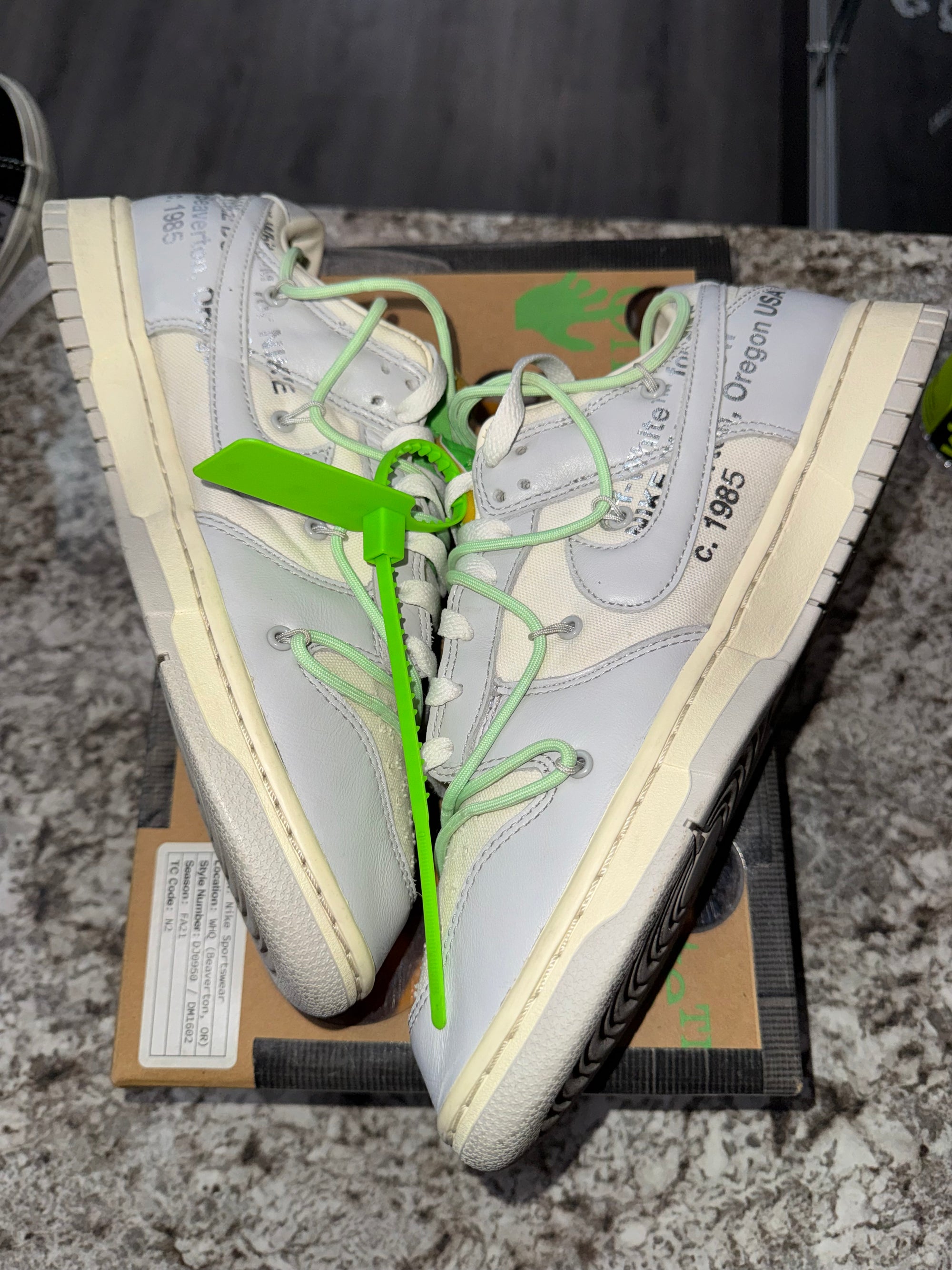 Nike Dunk Low Off-White Lot 7
