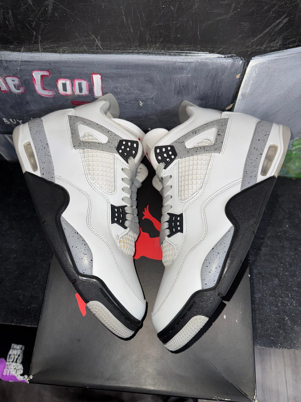 Jordan 4 Retro White Cement (2025)