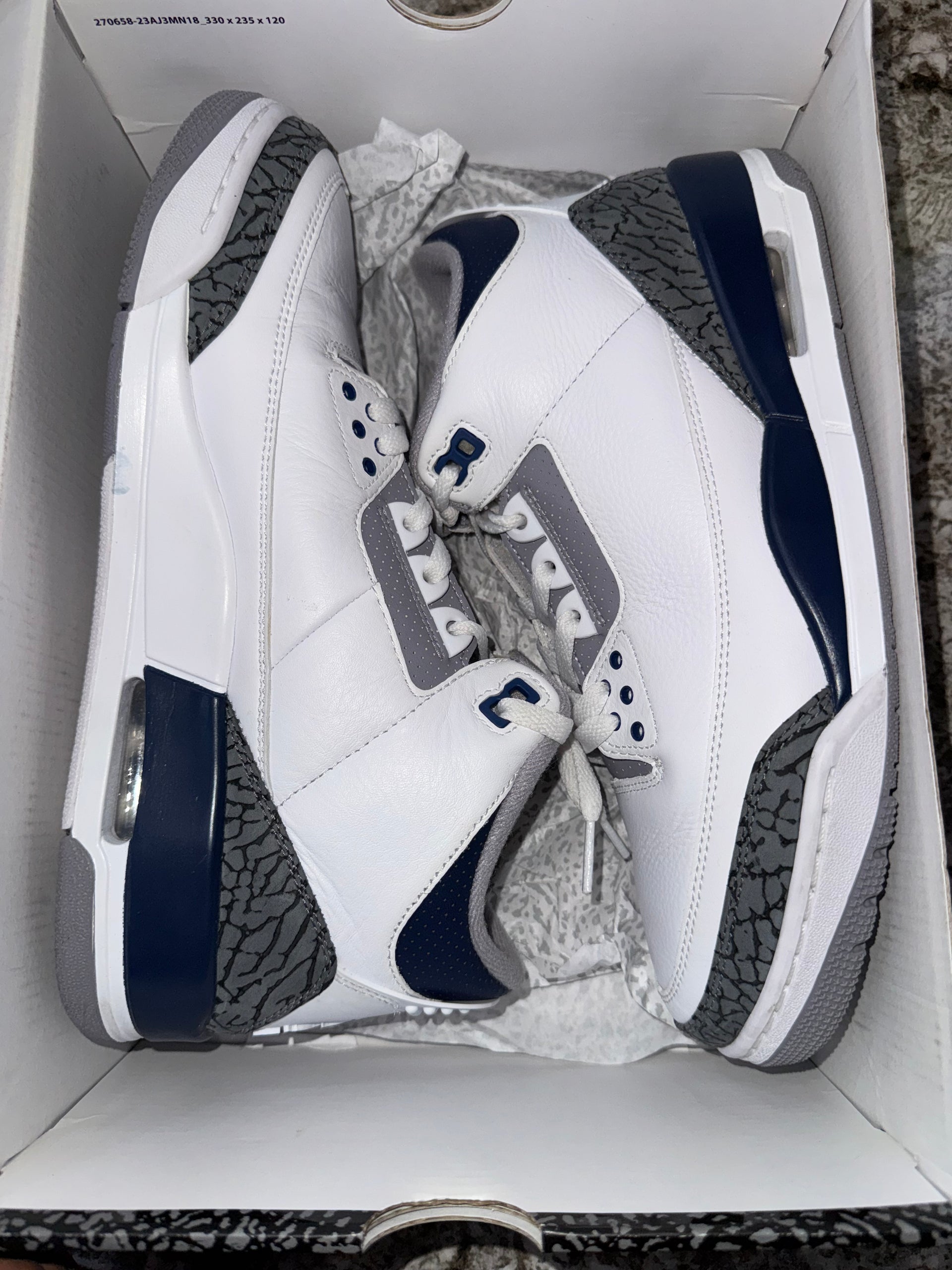 Jordan 3 Retro Midnight Navy