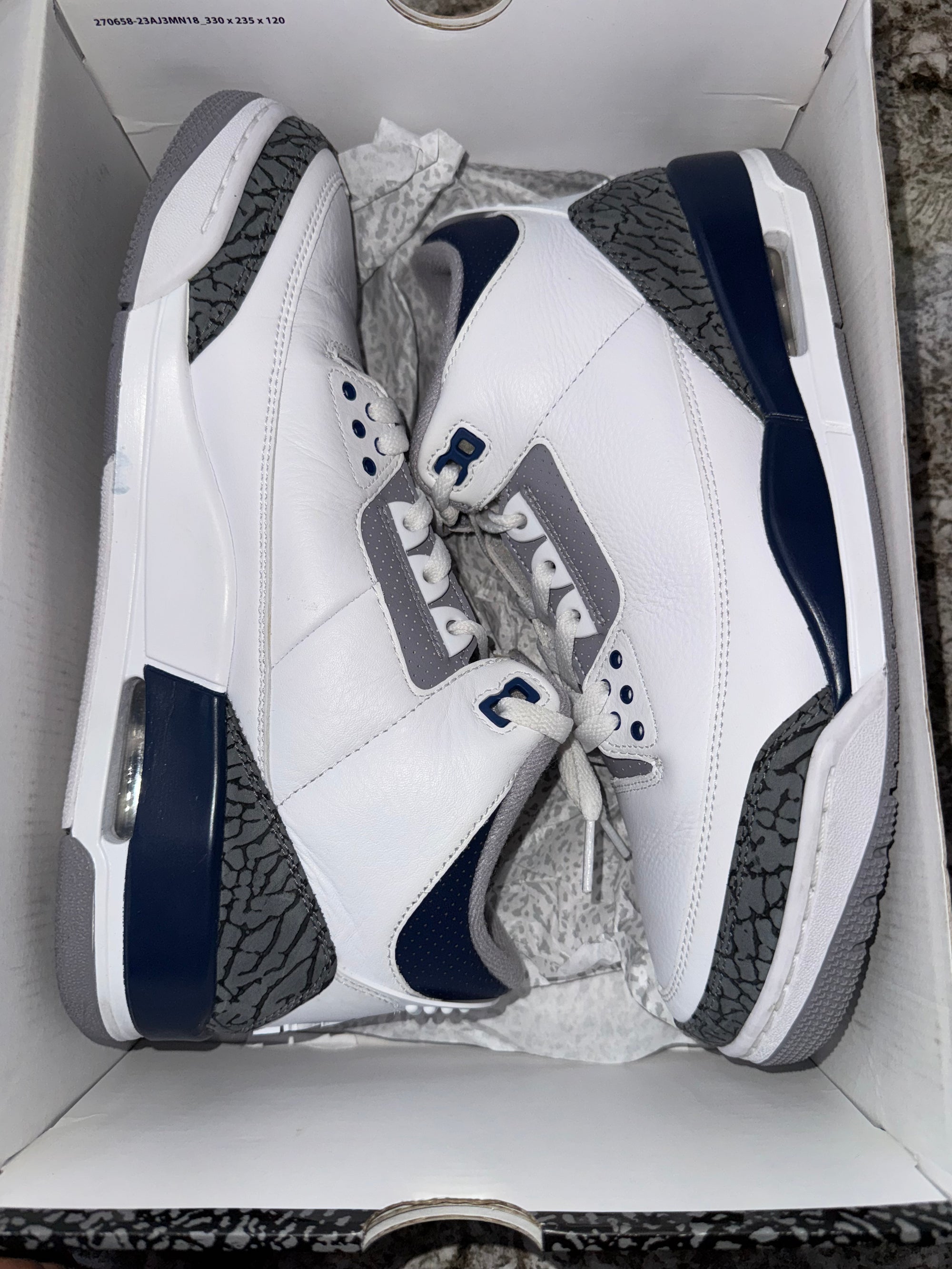 Jordan 3 Retro Midnight Navy
