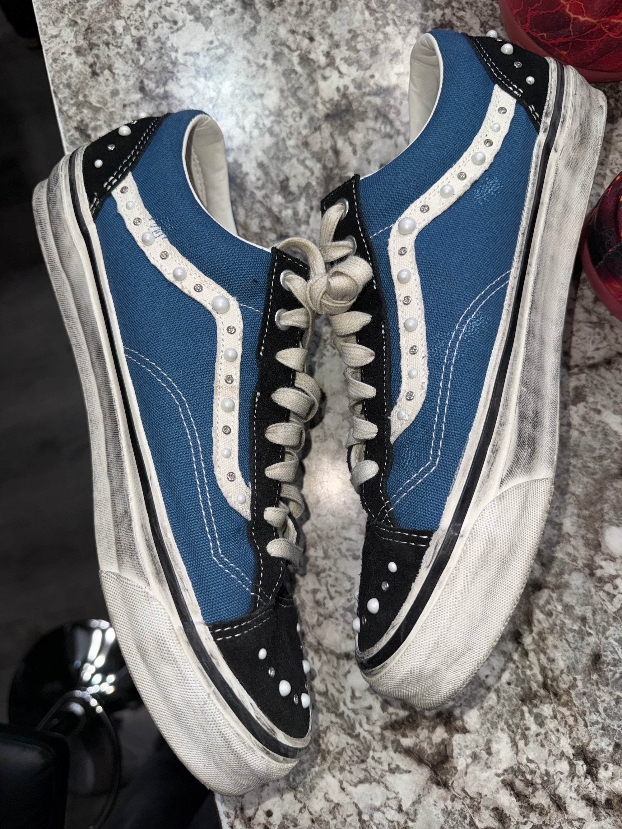 Vans LX Old Skool 36 Pearlized Pack Black Navy