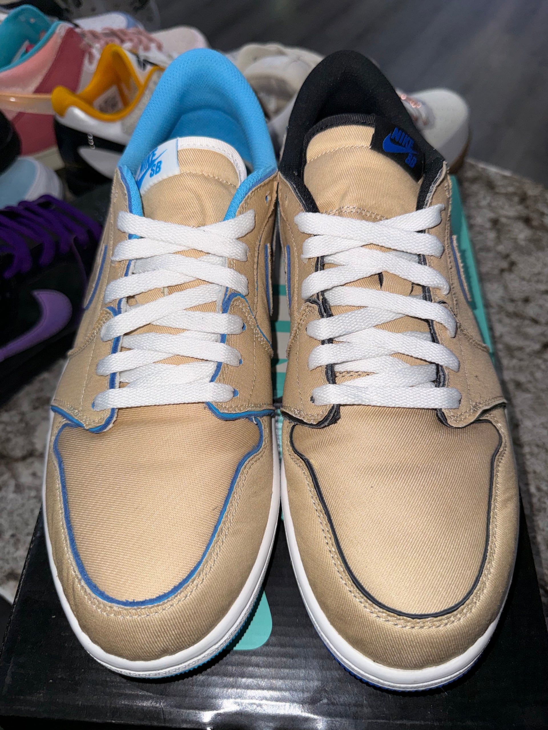 Jordan 1 Low SB QS Lance Mountain Desert Ore
