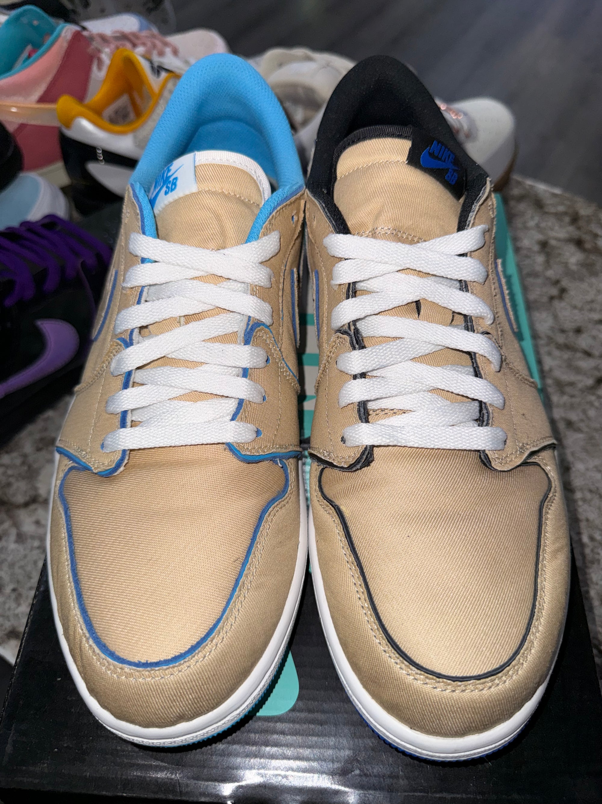 Jordan 1 Low SB QS Lance Mountain Desert Ore