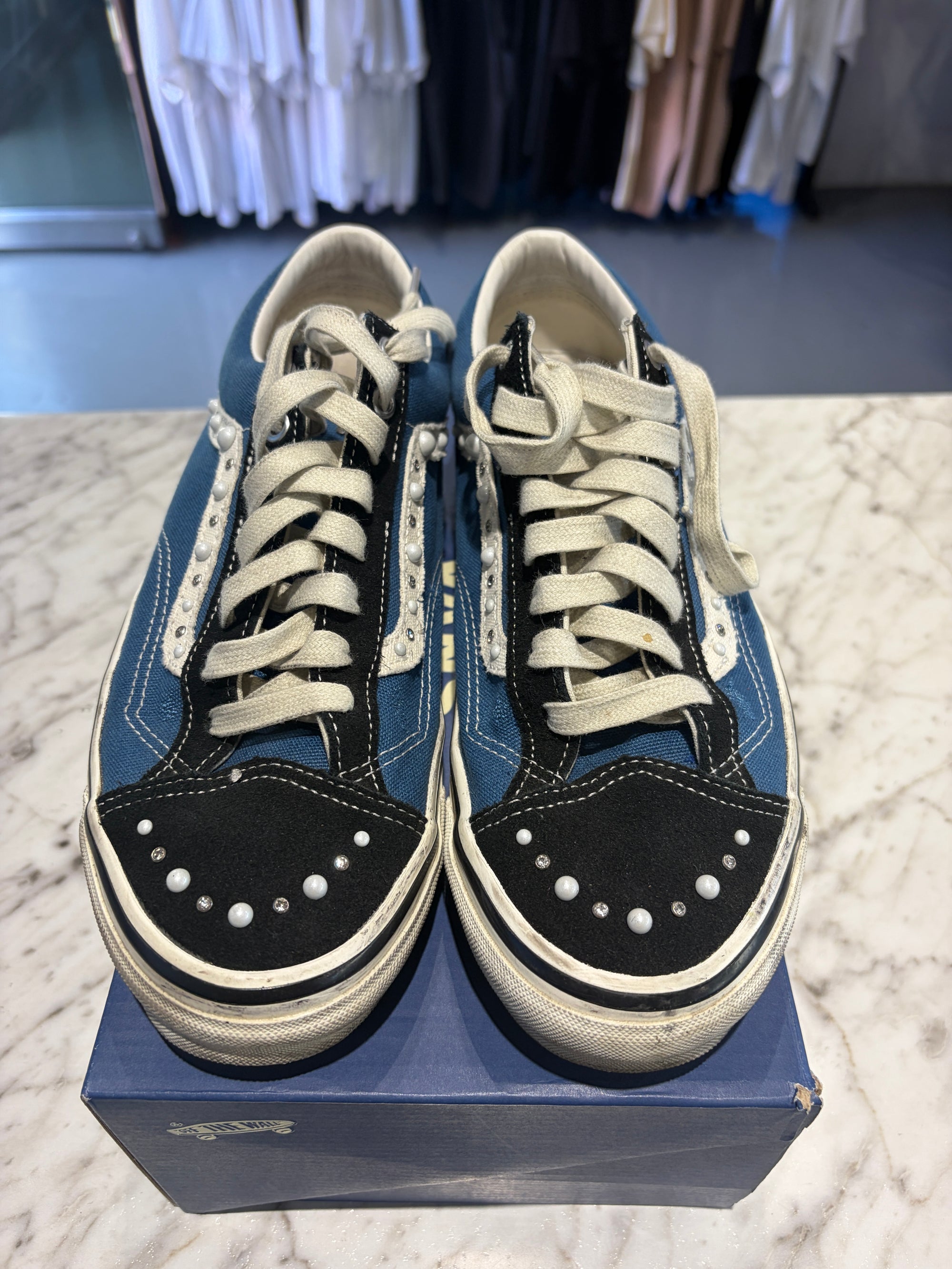Vans LX Old Skool 36 Pearlized Pack Black Navy