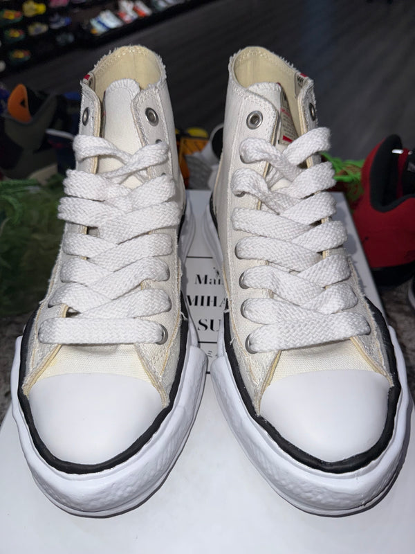 Maison Mihara Yasuhiro Peterson OG Sole Canvas High White