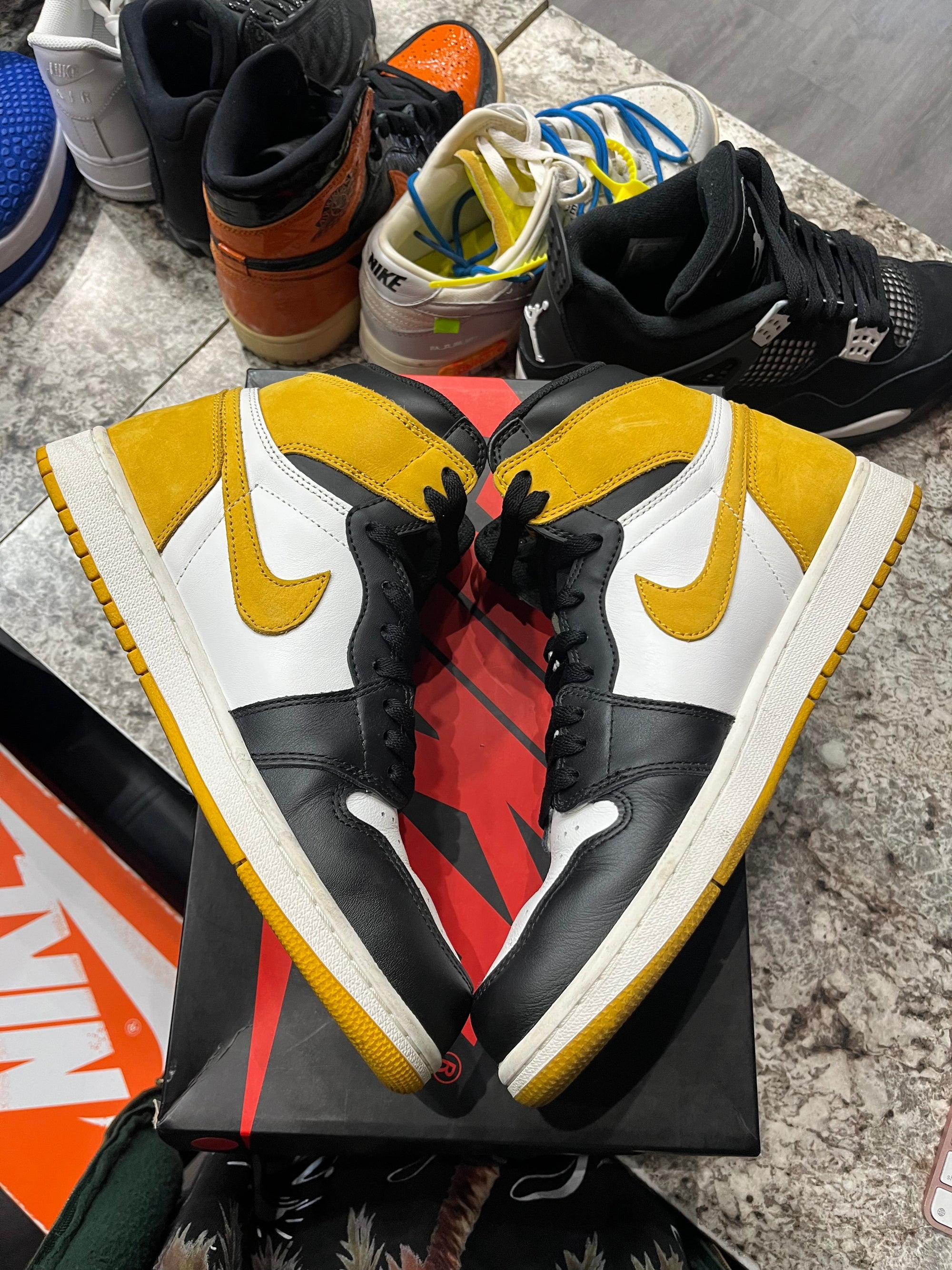 Jordan 1 Retro High Yellow Ochre