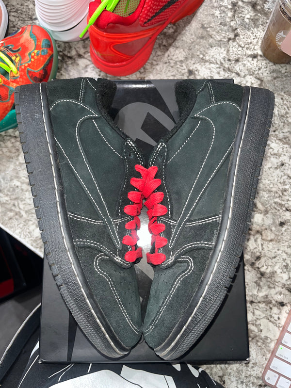 Jordan 1 Retro Low OG SP Travis Scott Black Phantom (MISSING SLEEVE)