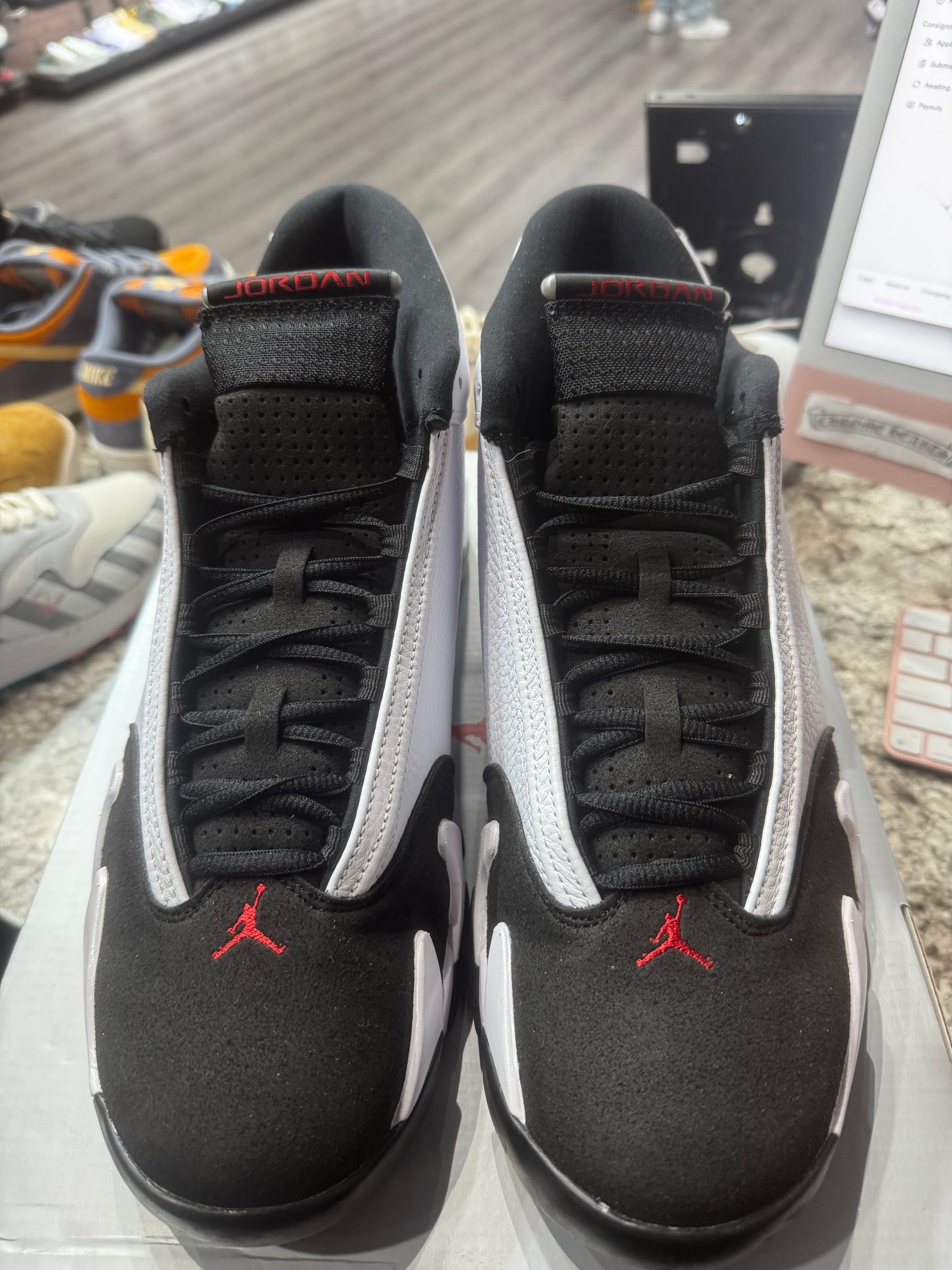 Jordan 14 Retro Black Toe (2024)
