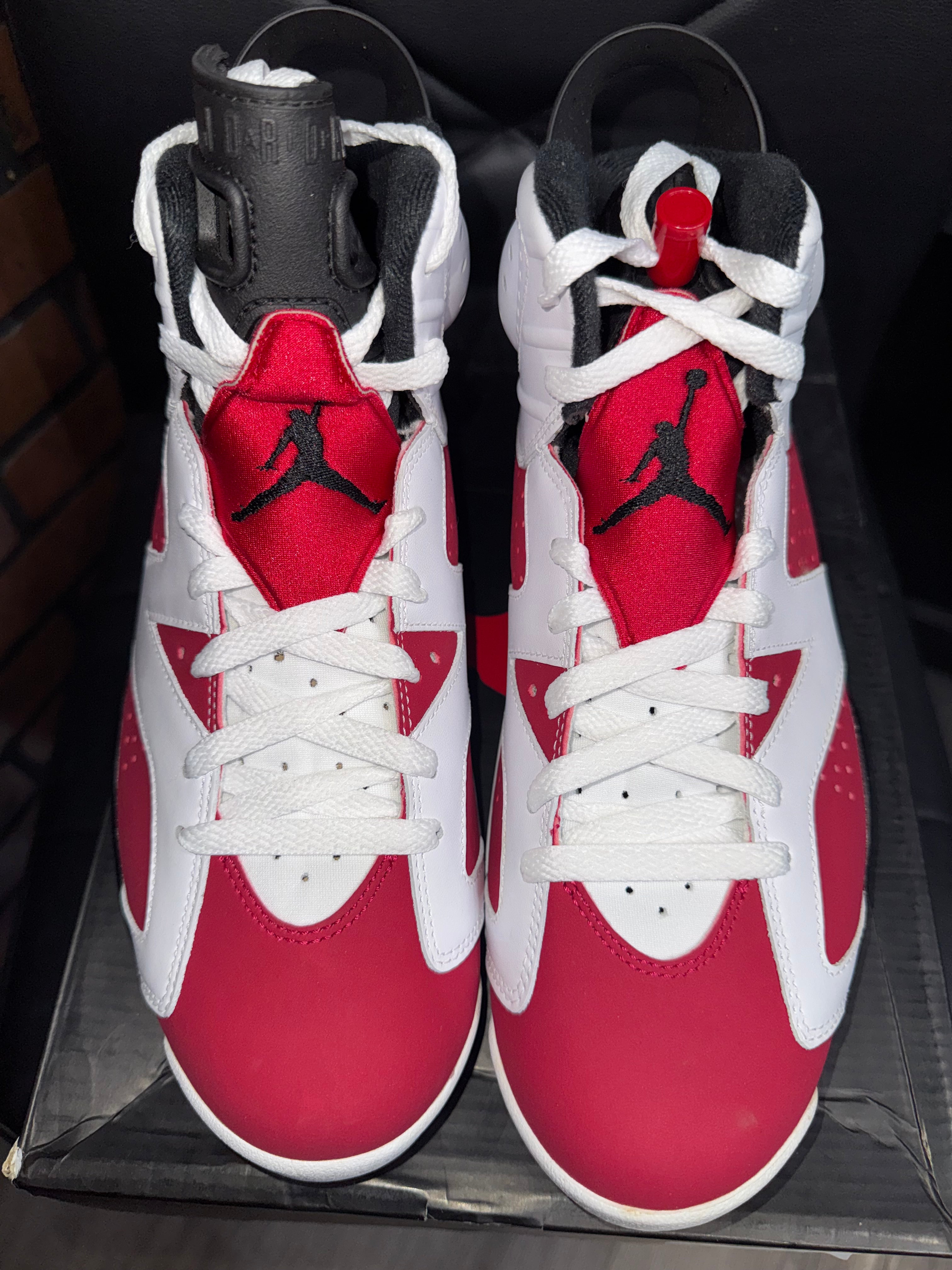 defective jordan 6 carmine